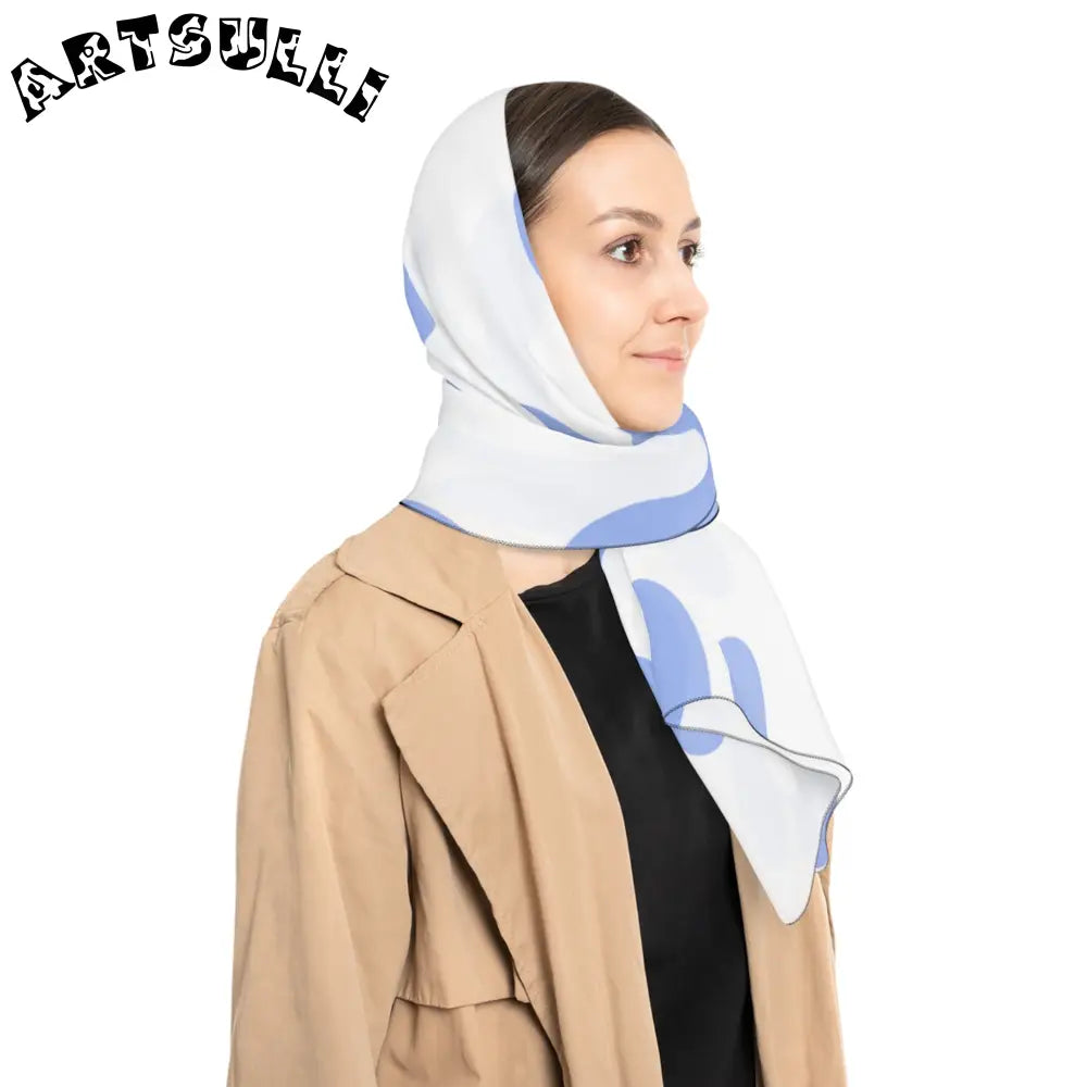 JAKKOUTTHEBXX Water Splash Poly Scarf JAKKOUTTHEBXX Artsulli - Art