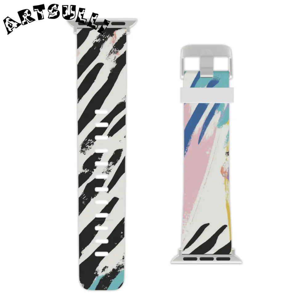 JAKKOUTTHEBXX Wild Zebra Stripes x Paint Brush Strokes Multi-Color