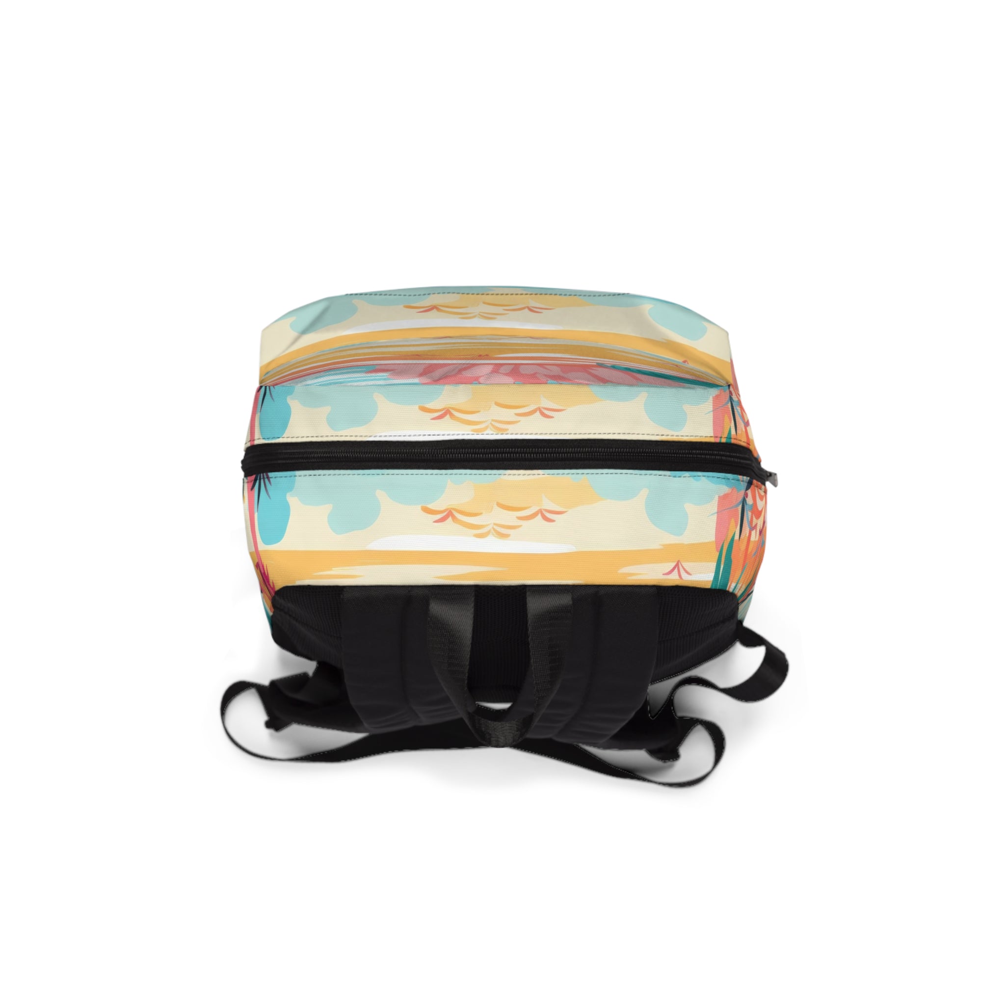 Afshar Island Dream Unisex Classic Backpack, Artsulli - Art is Long, Life is Short, Bags, , , , , , , 