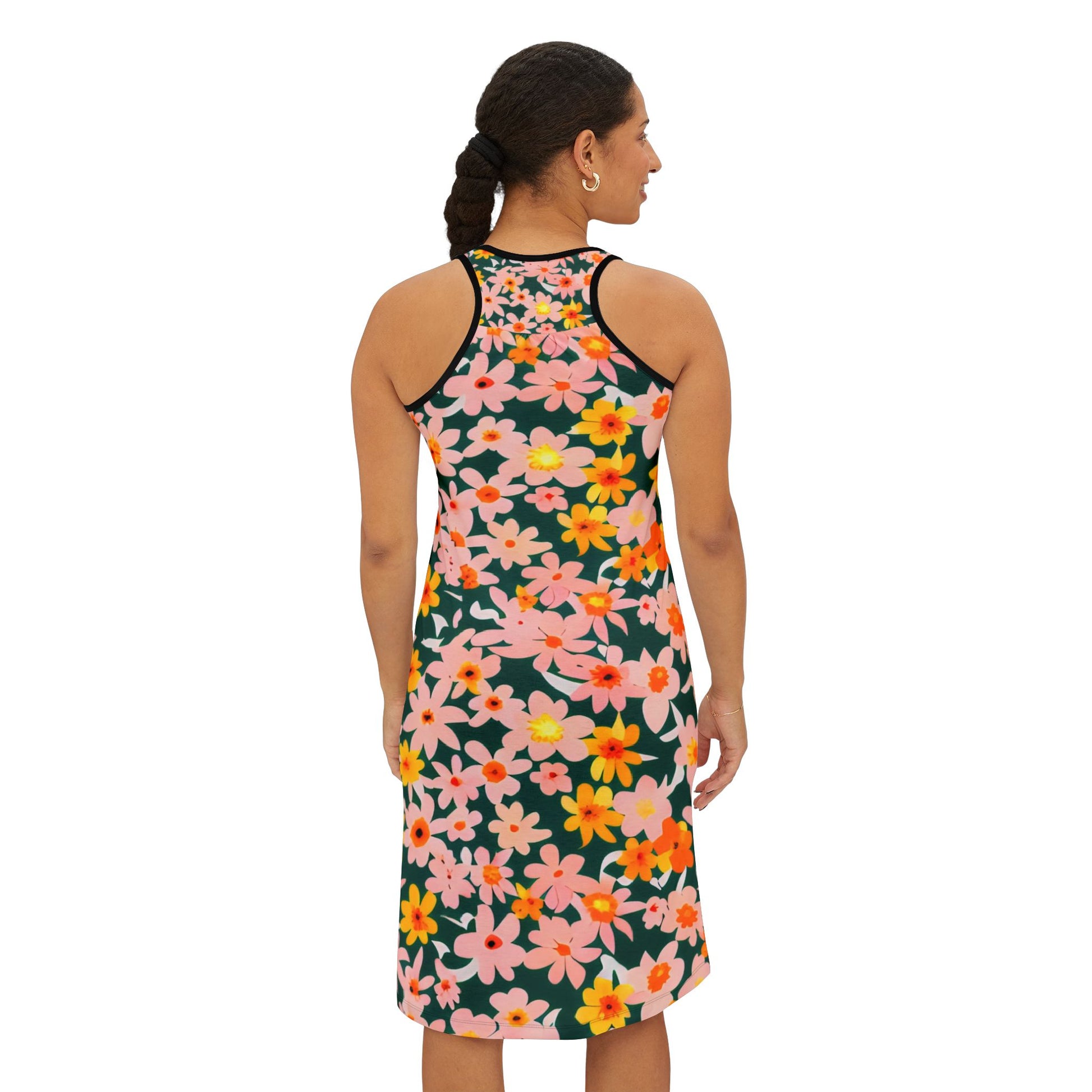 Women's Racerback Dress (AOP), Artsulli - Art is Long, Life is Short, Tank Top, , , , , , , 
