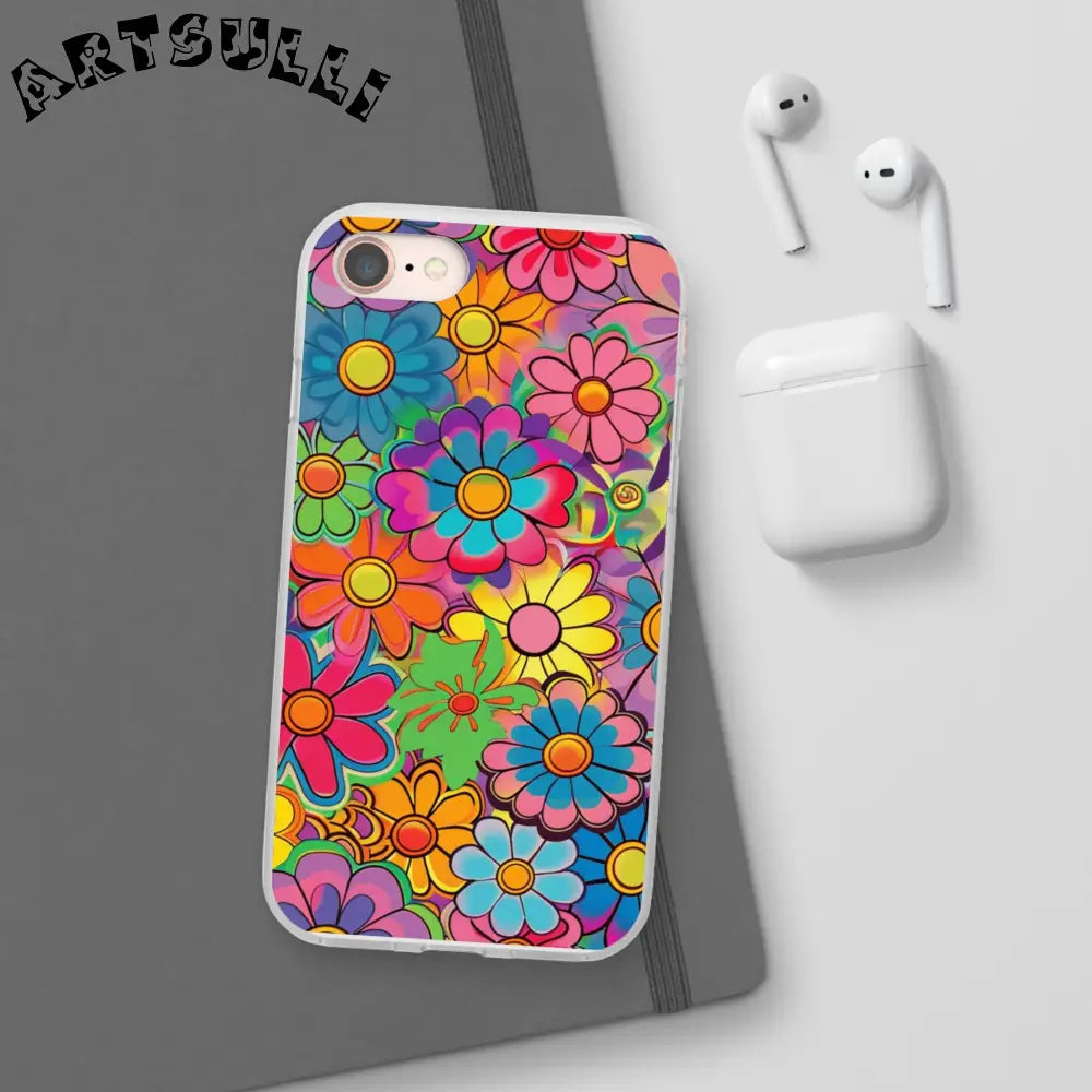 JAKKOUTTHEBXX Chromatic Daisy Dream Flexi Cases JAKKOUTTHEBXX