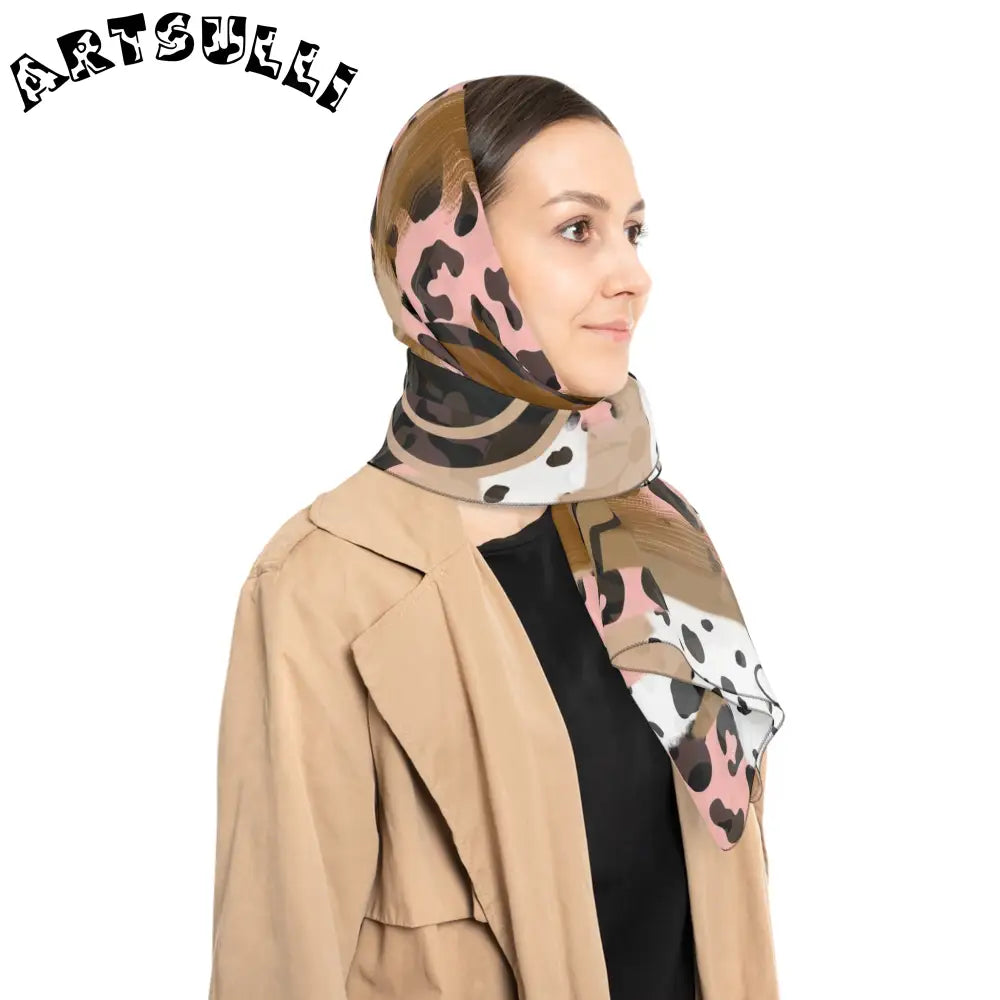 JAKKOUTTHEBXX Copy of Sutfin Ghosts Pop Art Poly Scarf JAKKOUTTHEBXX