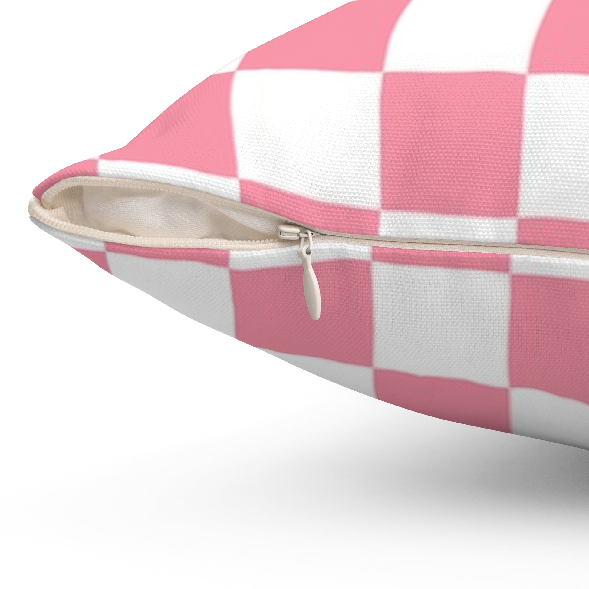 Brigandine Checkered Scene Spun Polyester Square Pillow, Artsulli - Art is Long, Life is Short, Home Decor, , , , , , , 
