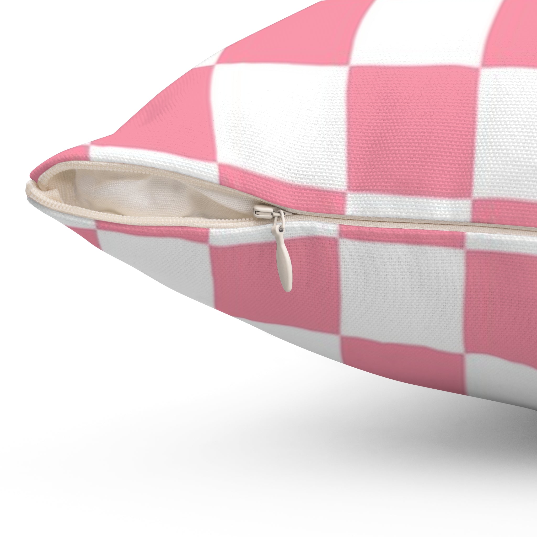 Brigandine Checkered Scene Spun Polyester Square Pillow, Artsulli - Art is Long, Life is Short, Home Decor, , , , , , , 