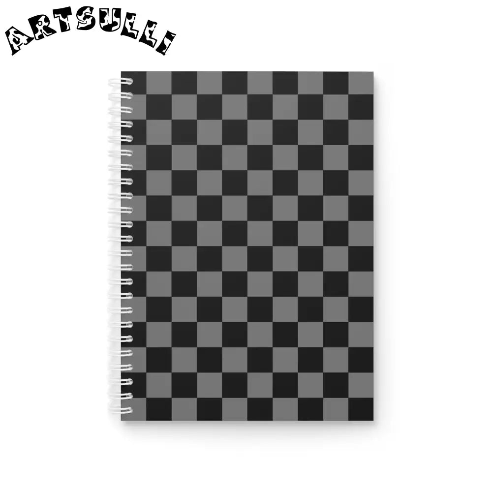 8K Void Surfer Spiral Notebook, Artsulli - Art is Long, Life is Short, Paper products, Size, One Size, , , , , 32274766279123315147