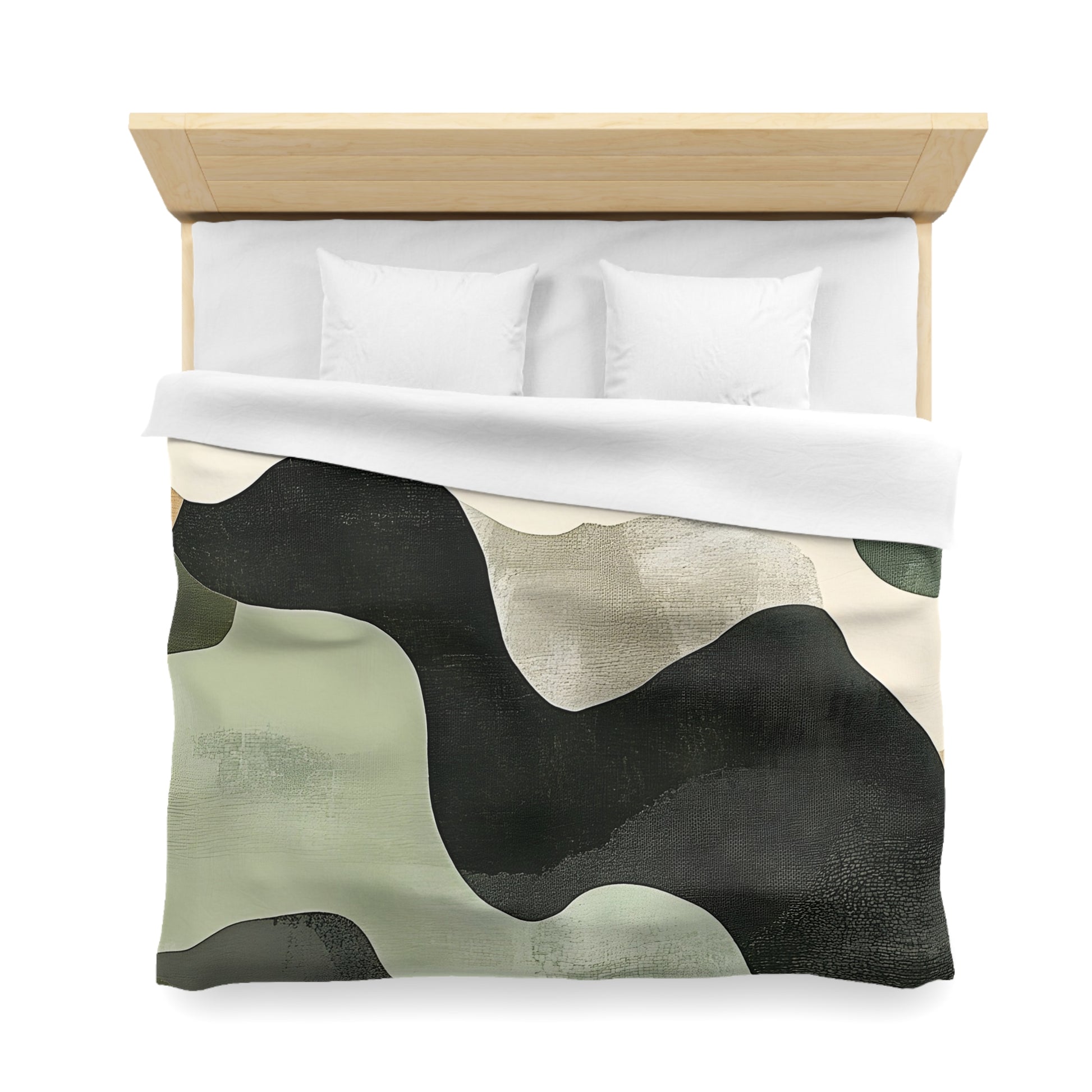 Camo Art Microfiber Duvet Cover, Artsulli - Art is Long, Life is Short, Home Decor, , , , , , , 
