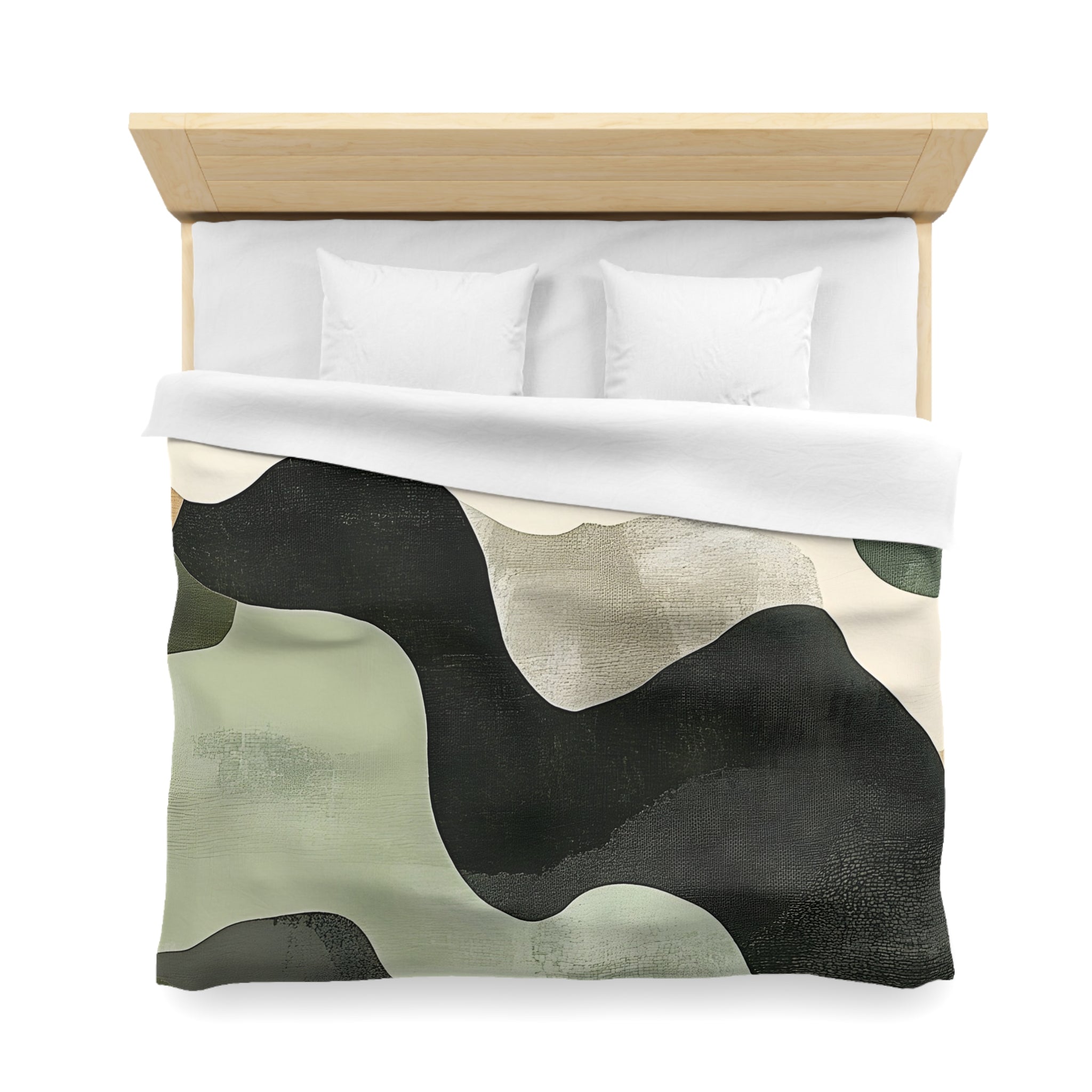 Camo Art Microfiber Duvet Cover, Artsulli - Art is Long, Life is Short, Home Decor, , , , , , , 