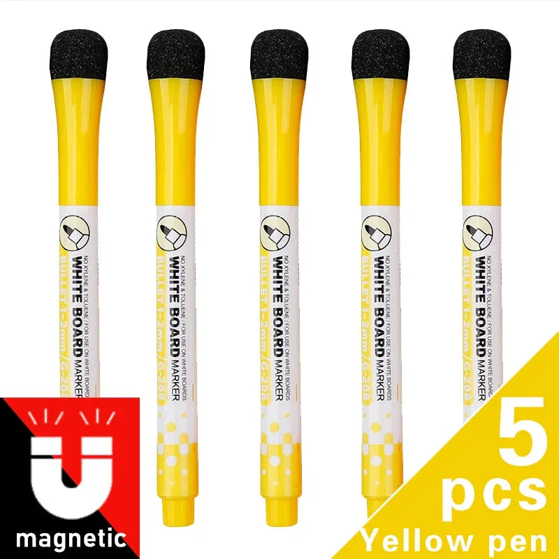 Buy The Best By Artsulli - Art is Long Life Short - 1 Set School Classroom Supplies Magnetic Erasable Whiteboard Pens Markers Dry Eraser