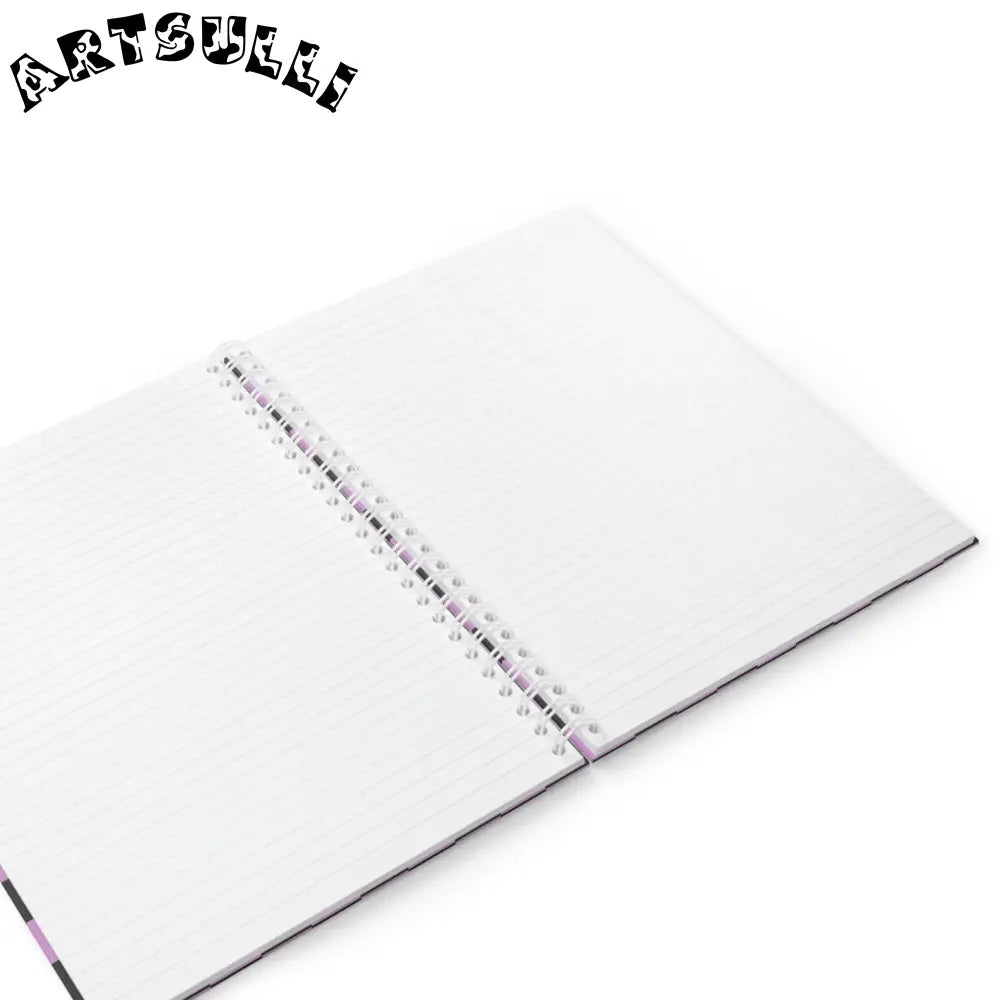 JAKKOUTTHEBXX Pixel Punk Vision Spiral Notebook JAKKOUTTHEBXX