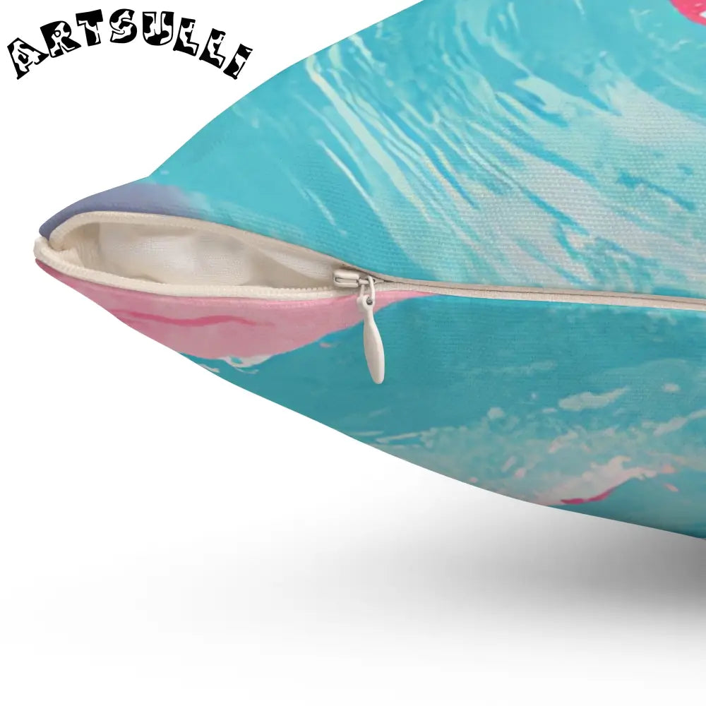 JAKKOUTTHEBXX The Great Pastelwave Pink and Blue Spun Polyester
