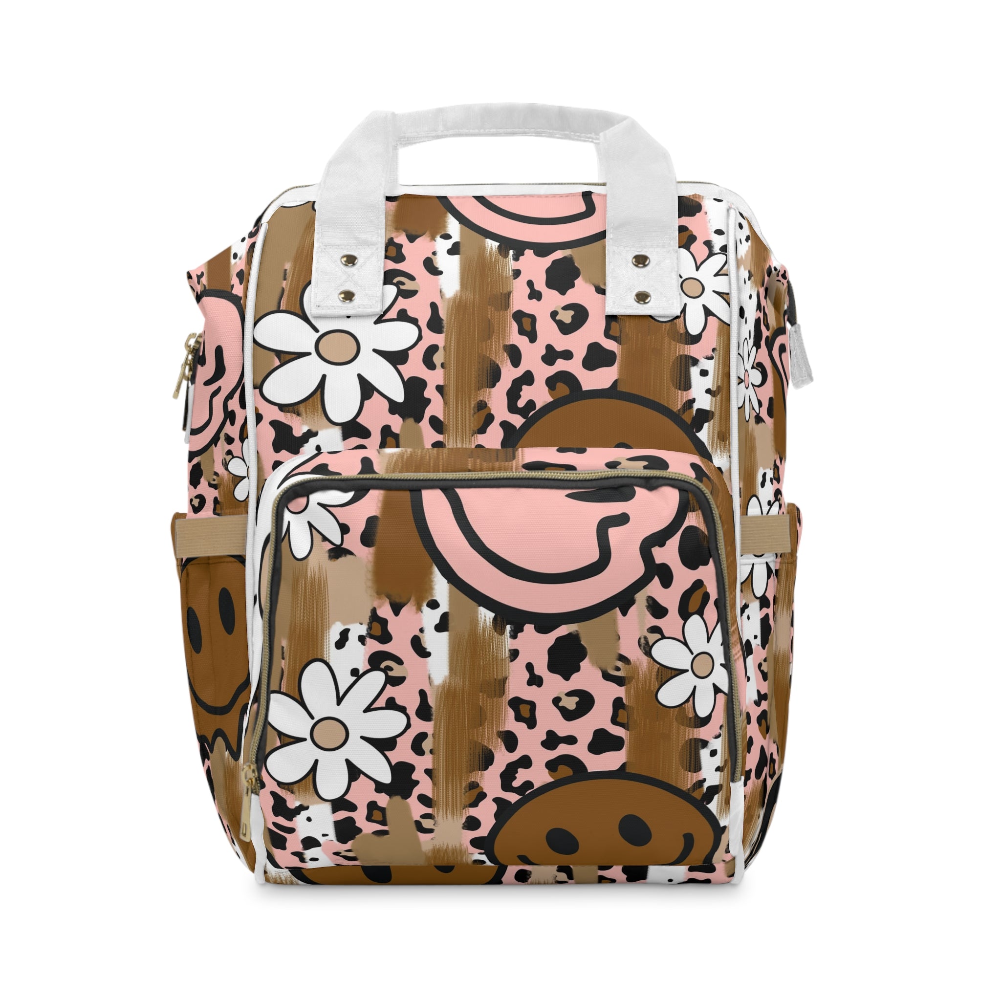 Sutfin Ghosts Pop Art Multifunctional Diaper Backpack, Artsulli - Art is Long, Life is Short, Bags, Size, 15.0" × 10.8" × 6.7'', , , , , 17878945450014340253