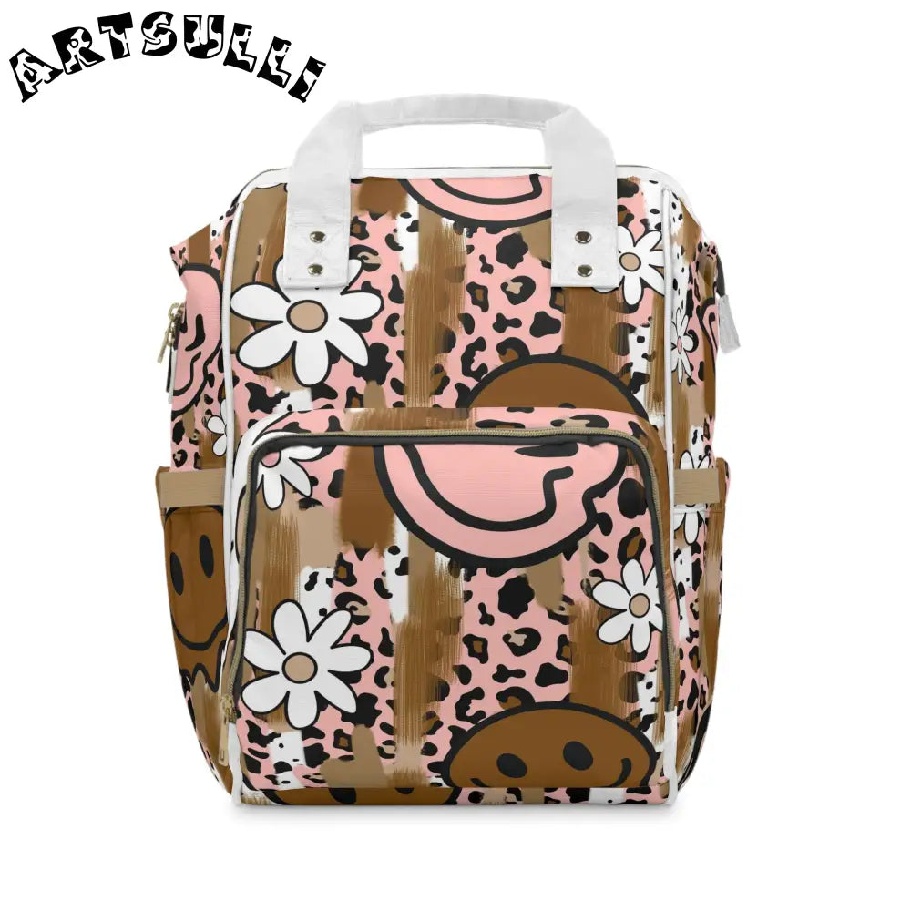 JAKKOUTTHEBXX Sutfin Ghosts Pop Art Multifunctional Diaper Backpack