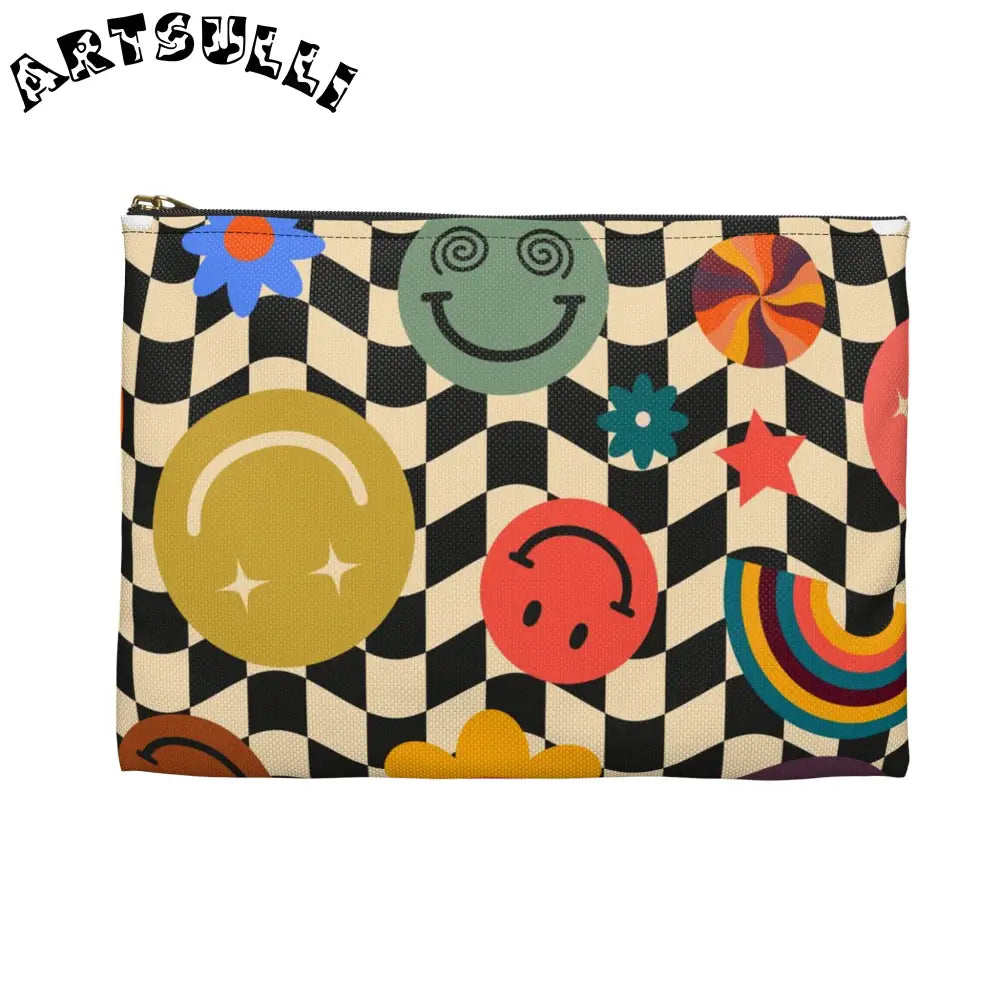 JAKKOUTTHEBXX Trippy x Wavy Checkerboard x Smiley Face x Rainbow x