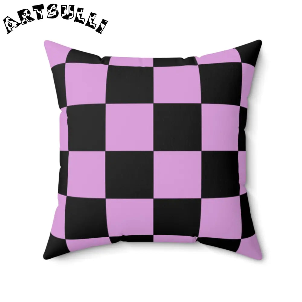 JAKKOUTTHEBXX Pixel Punk Vision Spun Polyester Square Pillow