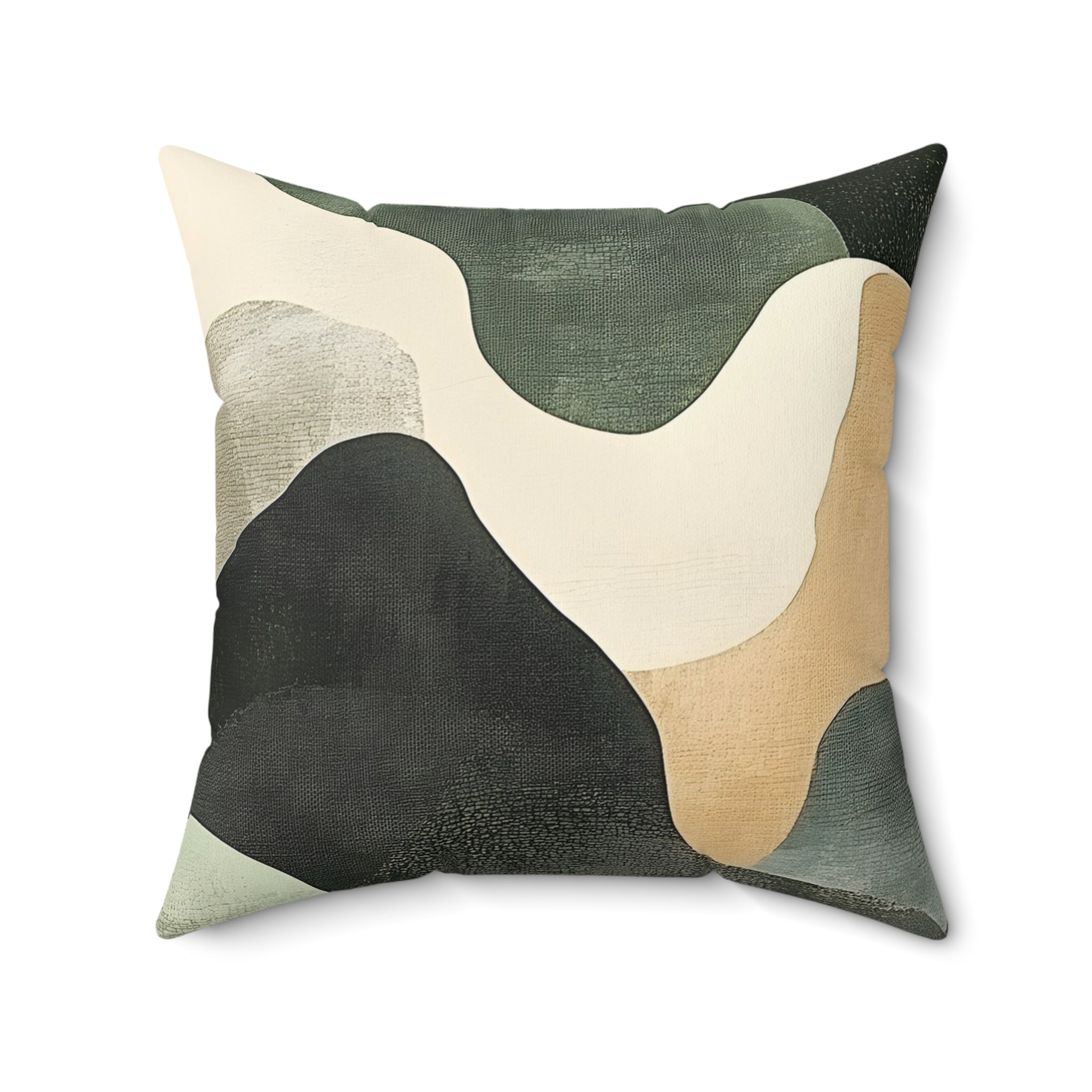 Focusing on Camouflage and Mystery Faux Suede Square Pillow, Artsulli - Art is Long, Life is Short, Home Decor, , , , , , , 