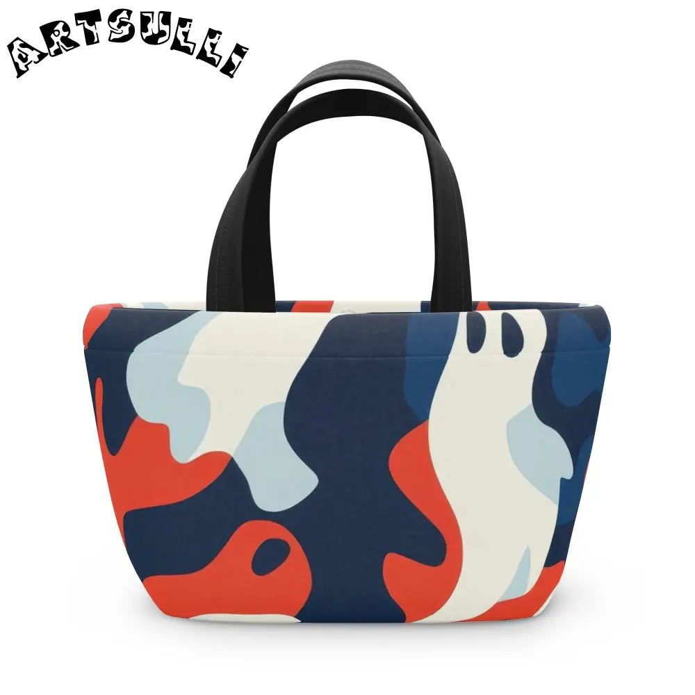 JAKKOUTTHEBXX Camo Ghosts Lunch Bag JAKKOUTTHEBXX Artsulli - Art