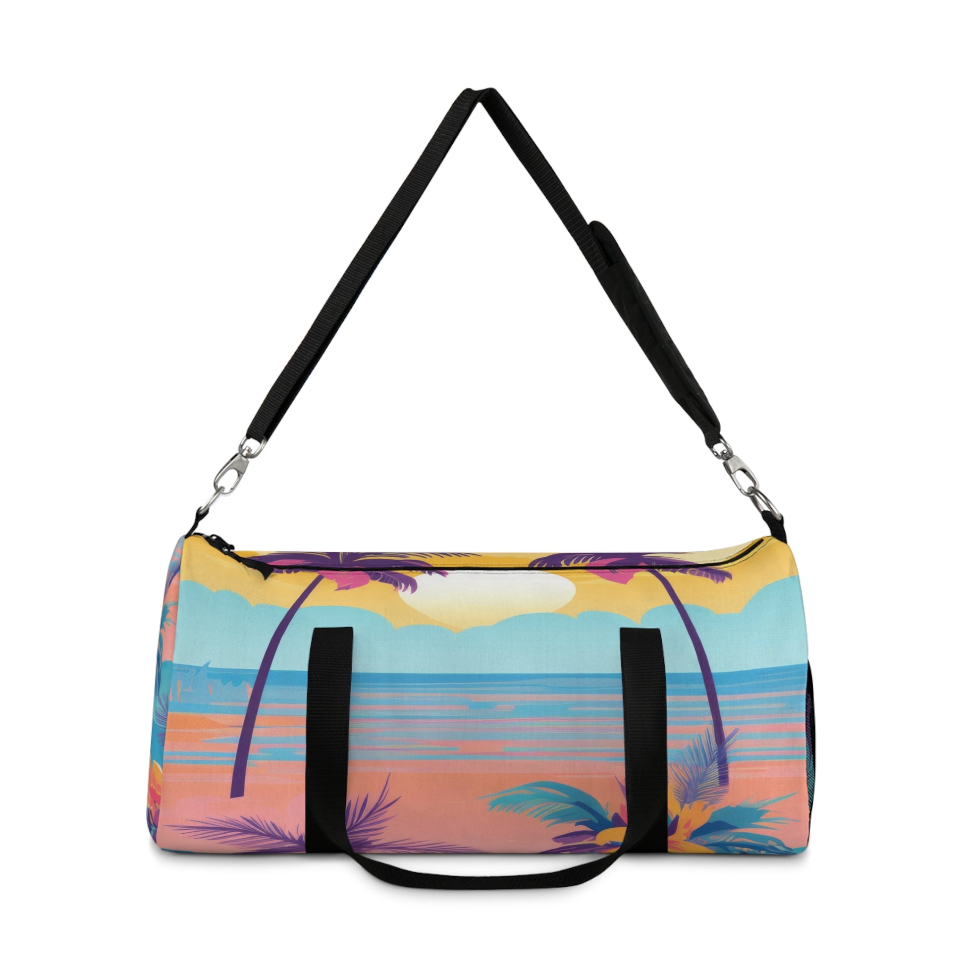 Sunset Paradise II Duffel Bag, Artsulli - Art is Long, Life is Short, Bags, , , , , , , 