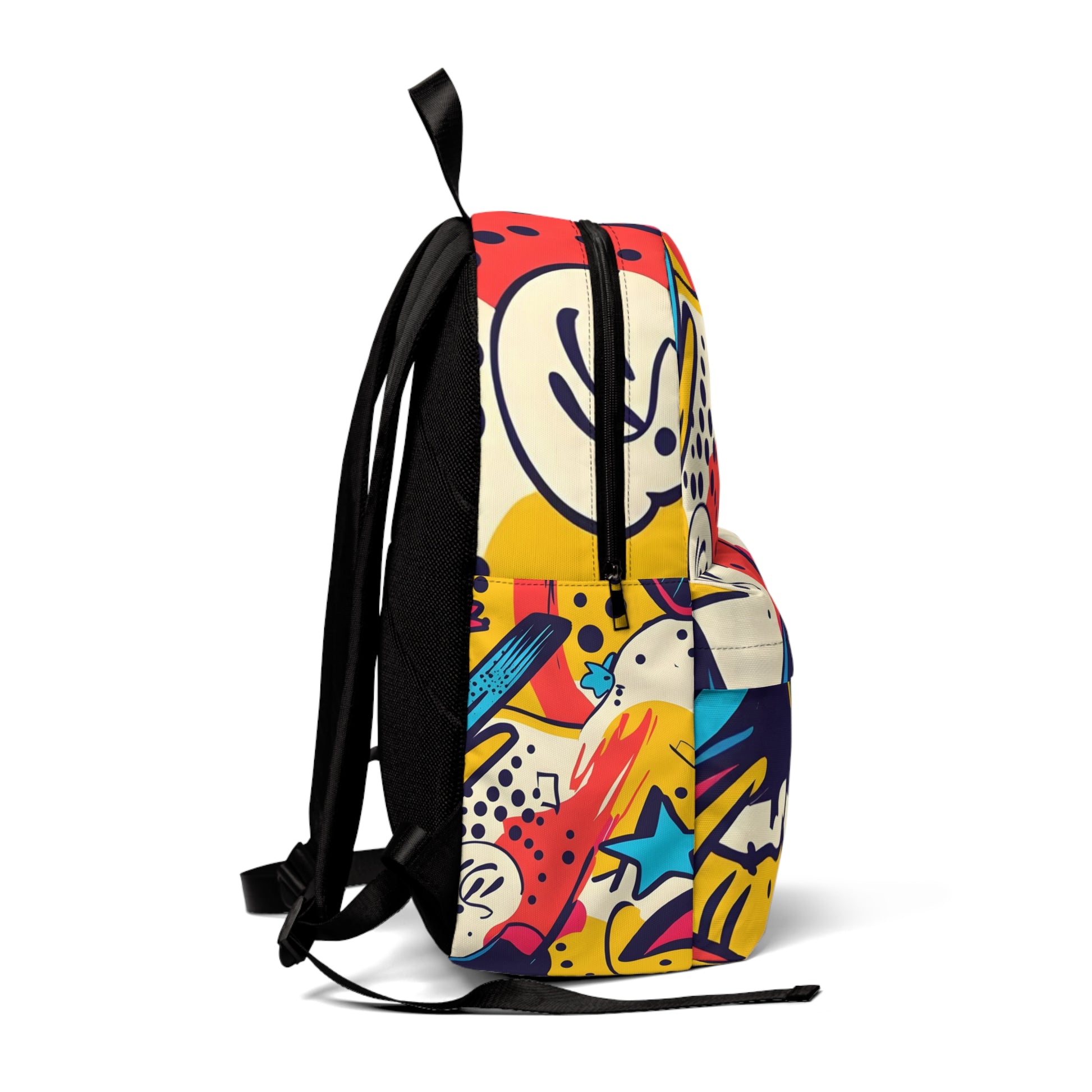 Comic x Pop Art Unisex Classic Backpack, Artsulli - Art is Long, Life is Short, Bags, , , , , , , 