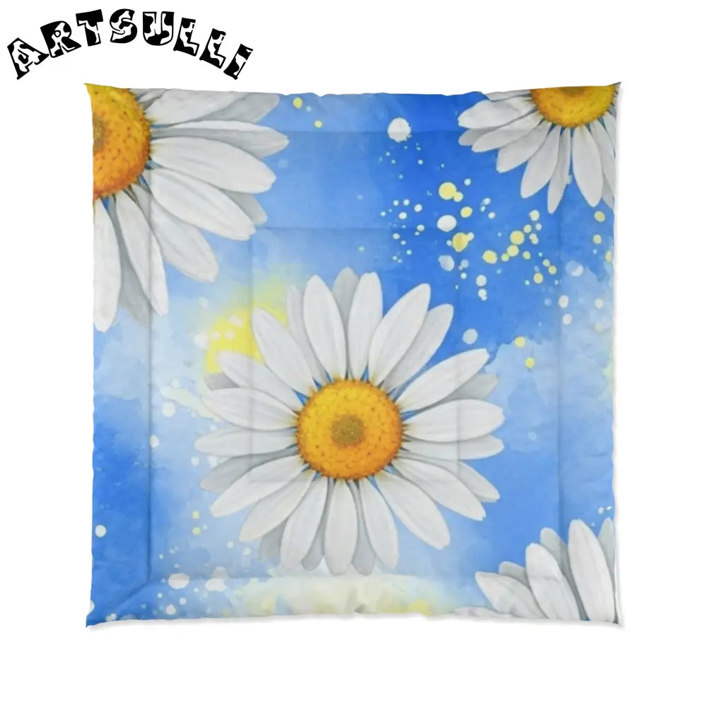 JAKKOUTTHEBXX Daisies Comforter JAKKOUTTHEBXX Artsulli - Art