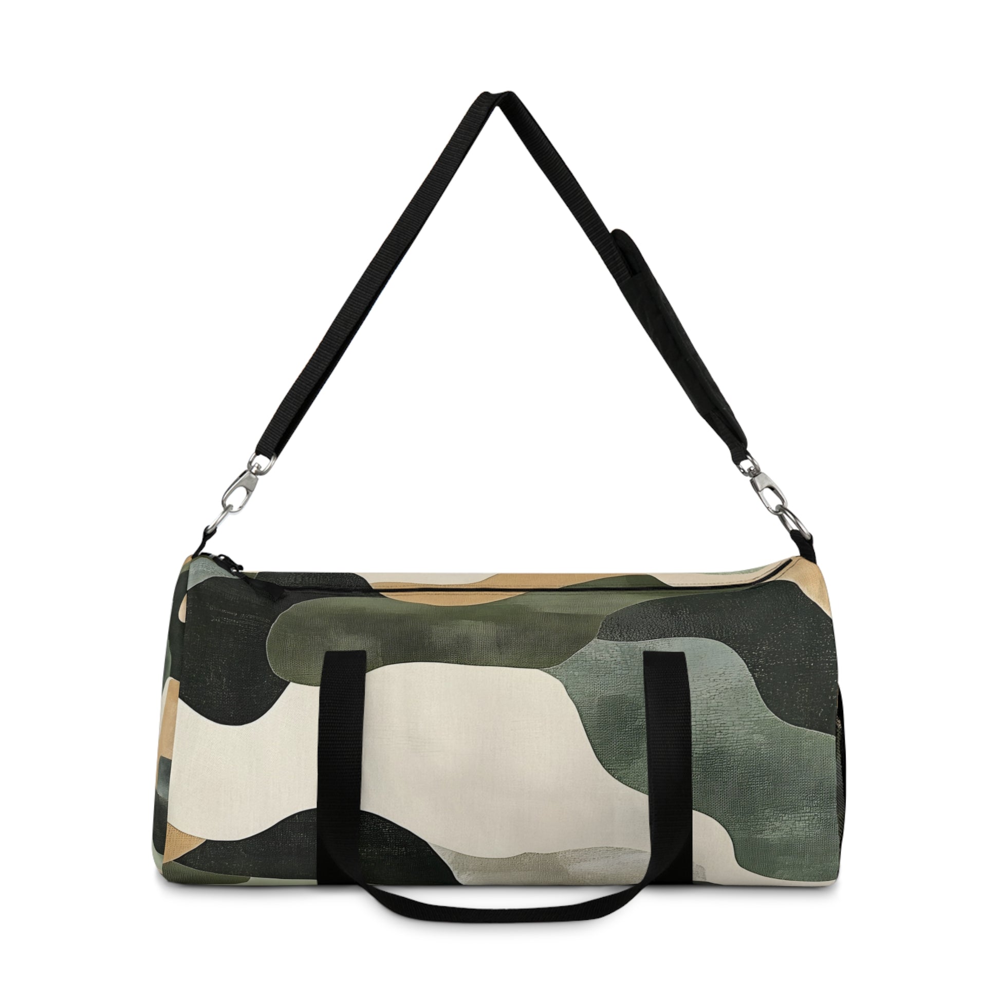 Camo Art Duffel Bag, Artsulli - Art is Long, Life is Short, Bags, , , , , , , 
