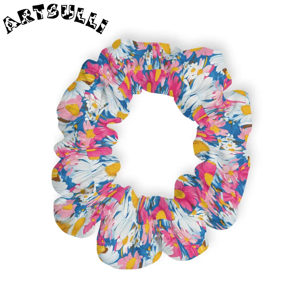 JAKKOUTTHEBXX CDG Daisy Dream Blue Scrunchie JAKKOUTTHEBXX Artsulli