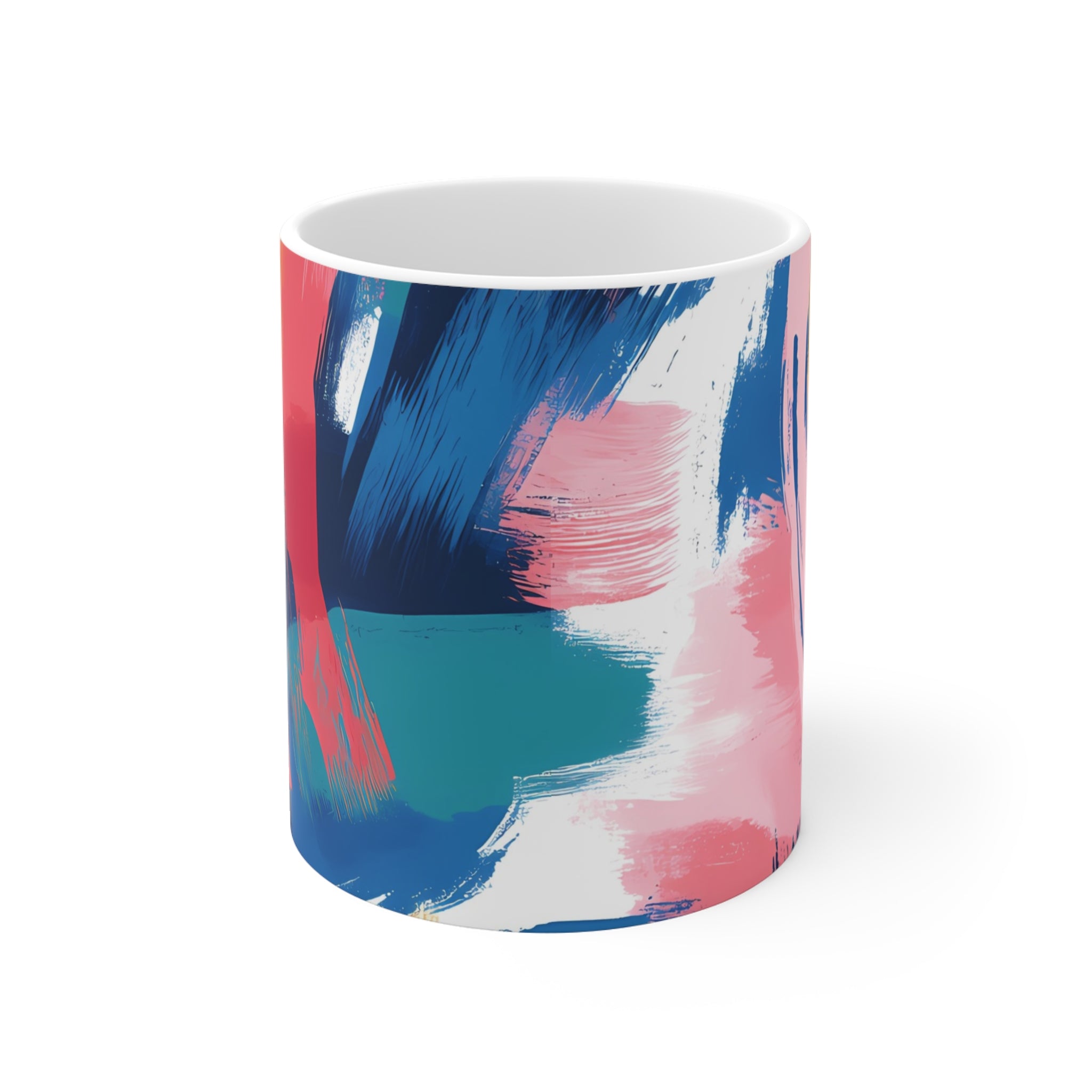 Short  Abstract Mug 11oz