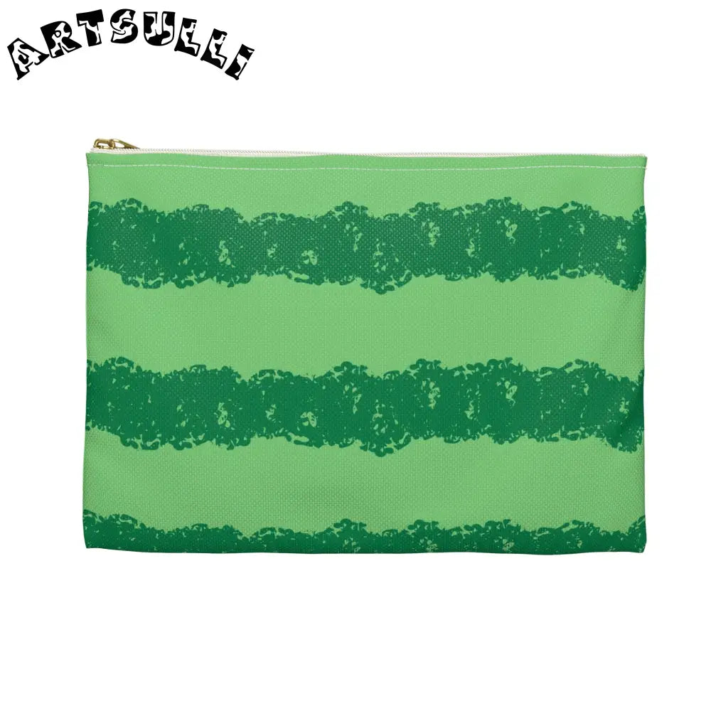 JAKKOUTTHEBXX Watermelon Green Accessory Pouch JAKKOUTTHEBXX