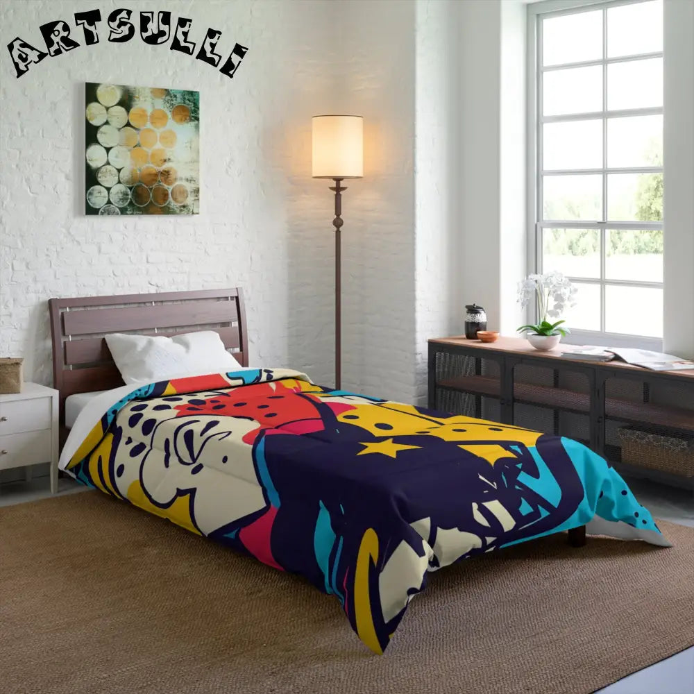 JAKKOUTTHEBXX Comic x Pop Art Comforter JAKKOUTTHEBXX Artsulli - Art
