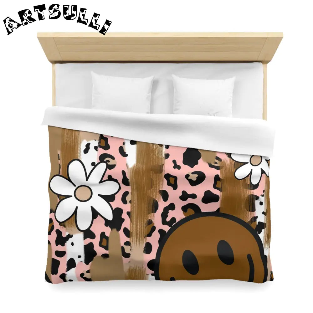 JAKKOUTTHEBXX Sutfin Ghosts Pop Art Microfiber Duvet Cover