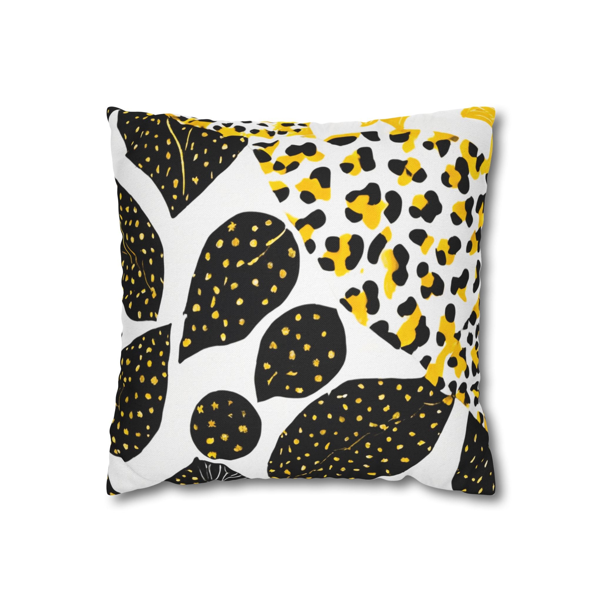 Spun Polyester Square Pillowcase
