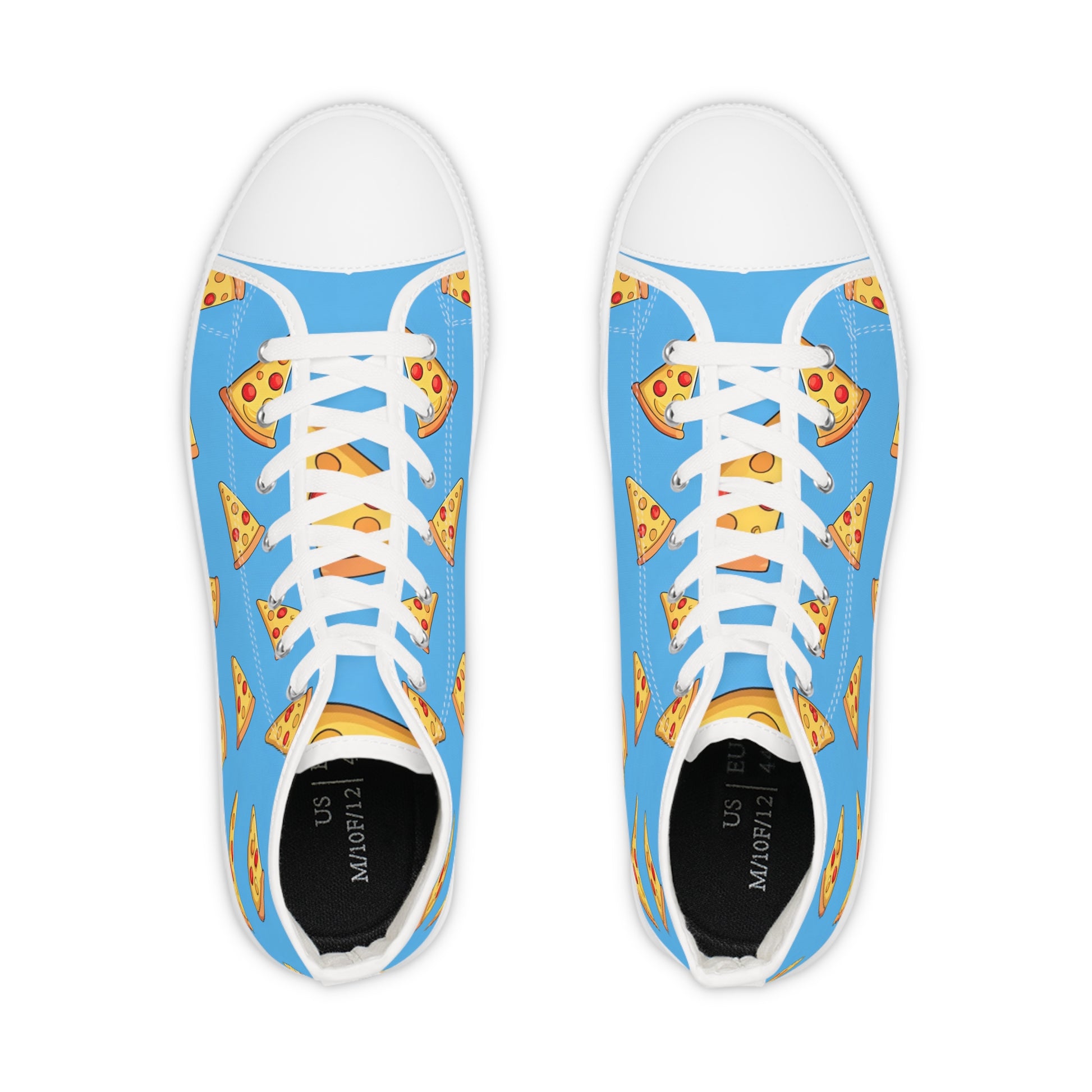 Blue Pizza Dreamscape Men's High Top Sneakers, Artsulli - Art is Long, Life is Short, Shoes, , , , , , , 