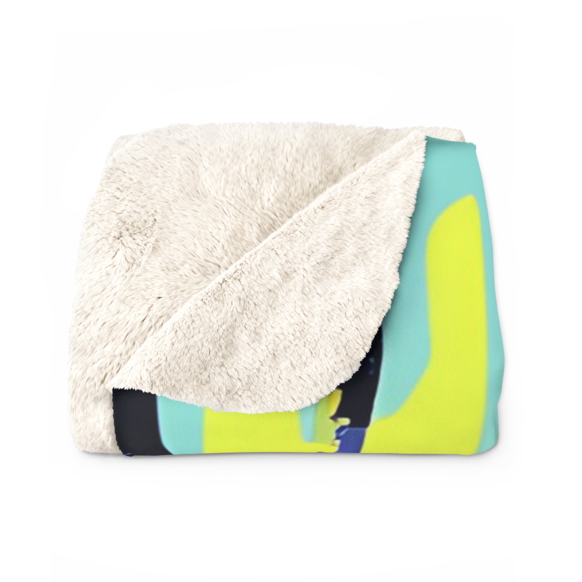 Dark Neon Rainforest Sherpa Fleece Blanket, Artsulli - Art is Long, Life is Short, Home Decor, , , , , , , 