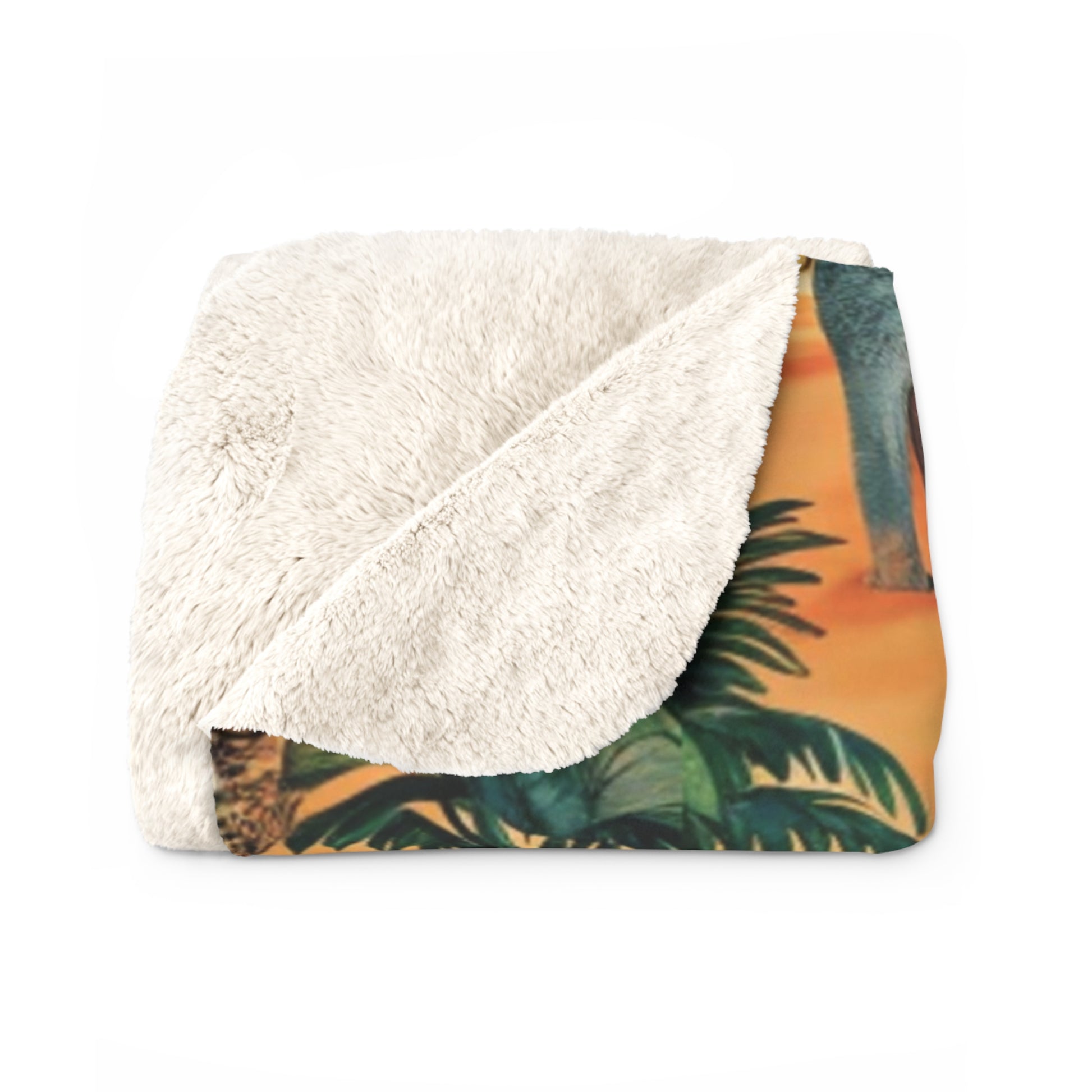 African Savannah Sherpa Fleece Blanket, Artsulli - Art is Long, Life is Short, Home Decor, , , , , , , 