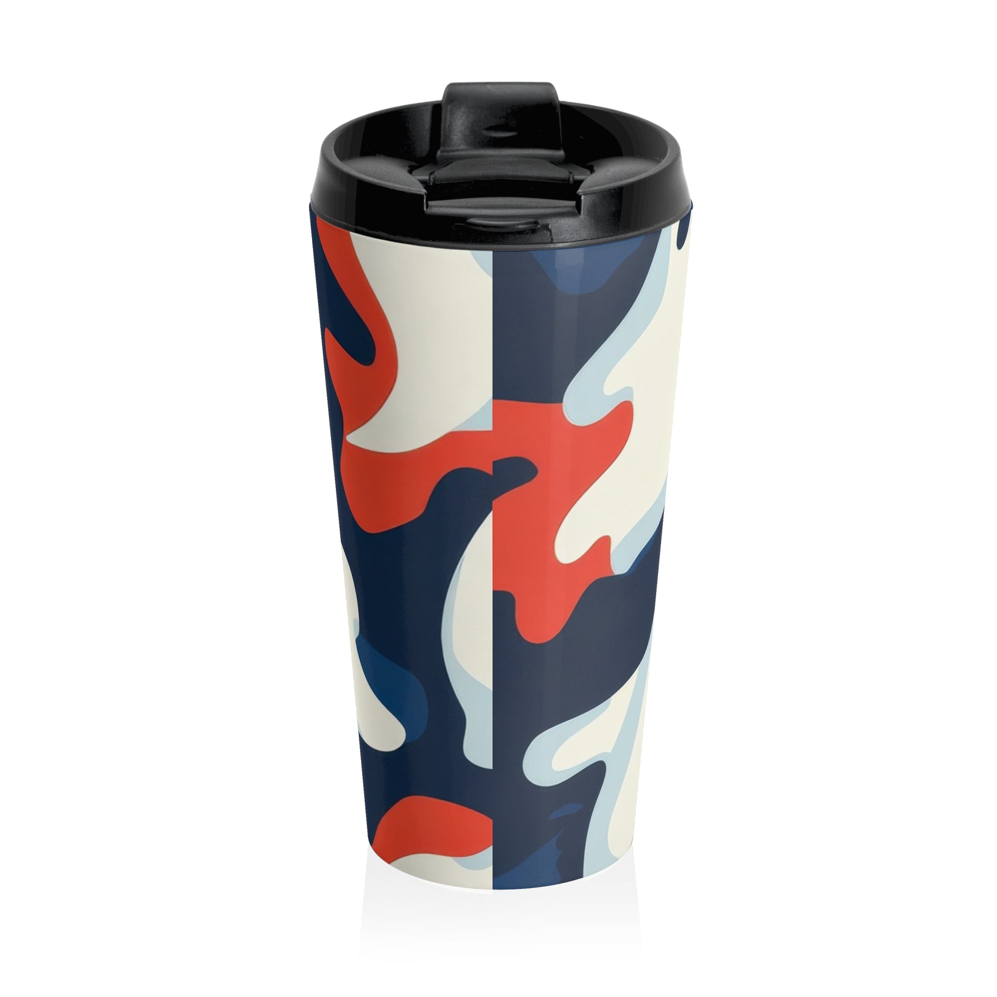 Camo Ghosts Stainless Steel Travel Mug, Artsulli - Art is Long, Life is Short, Mug, , , , , , , 