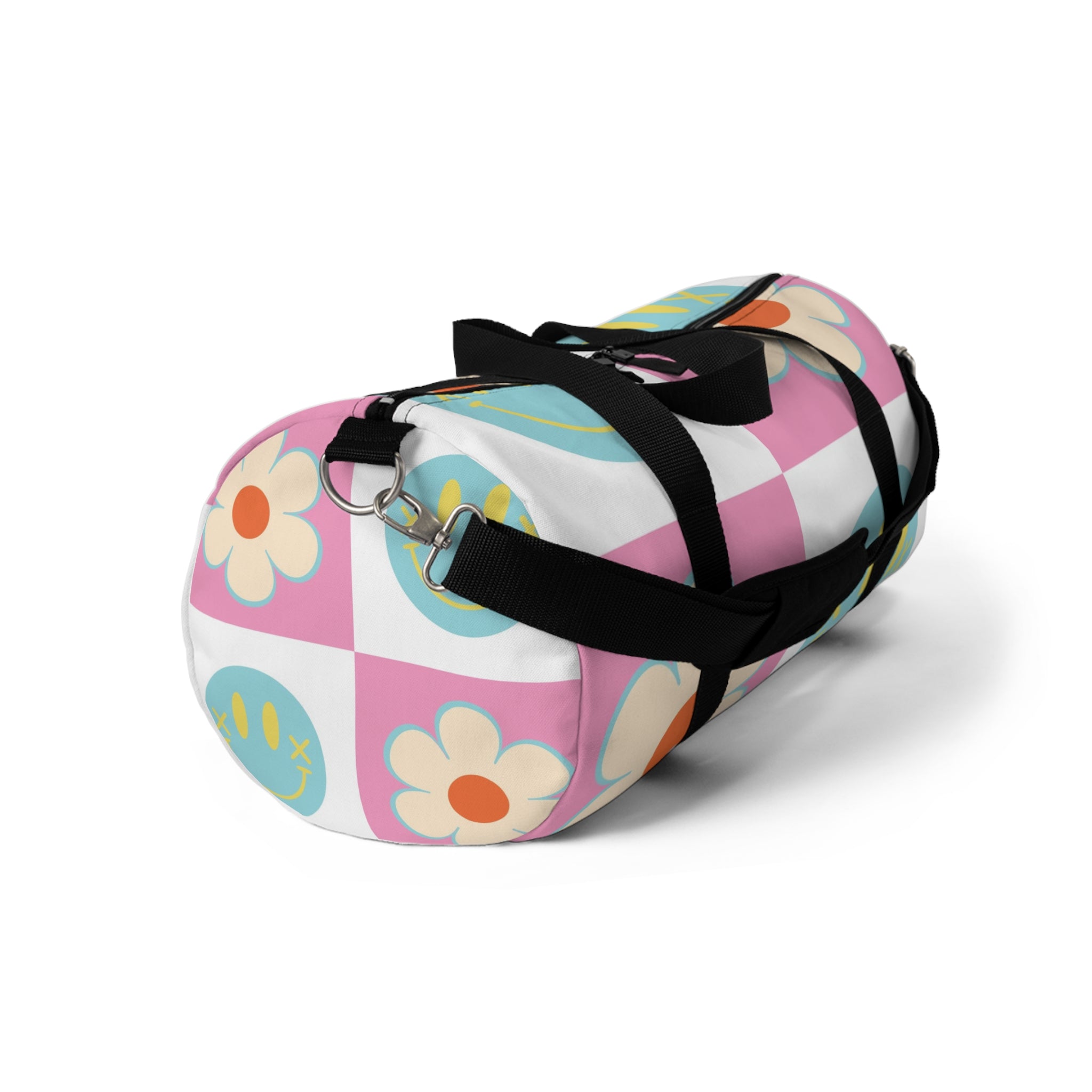 Madotsukis Grin Bloom Duffel Bag, Artsulli - Art is Long, Life is Short, Bags, , , , , , , 