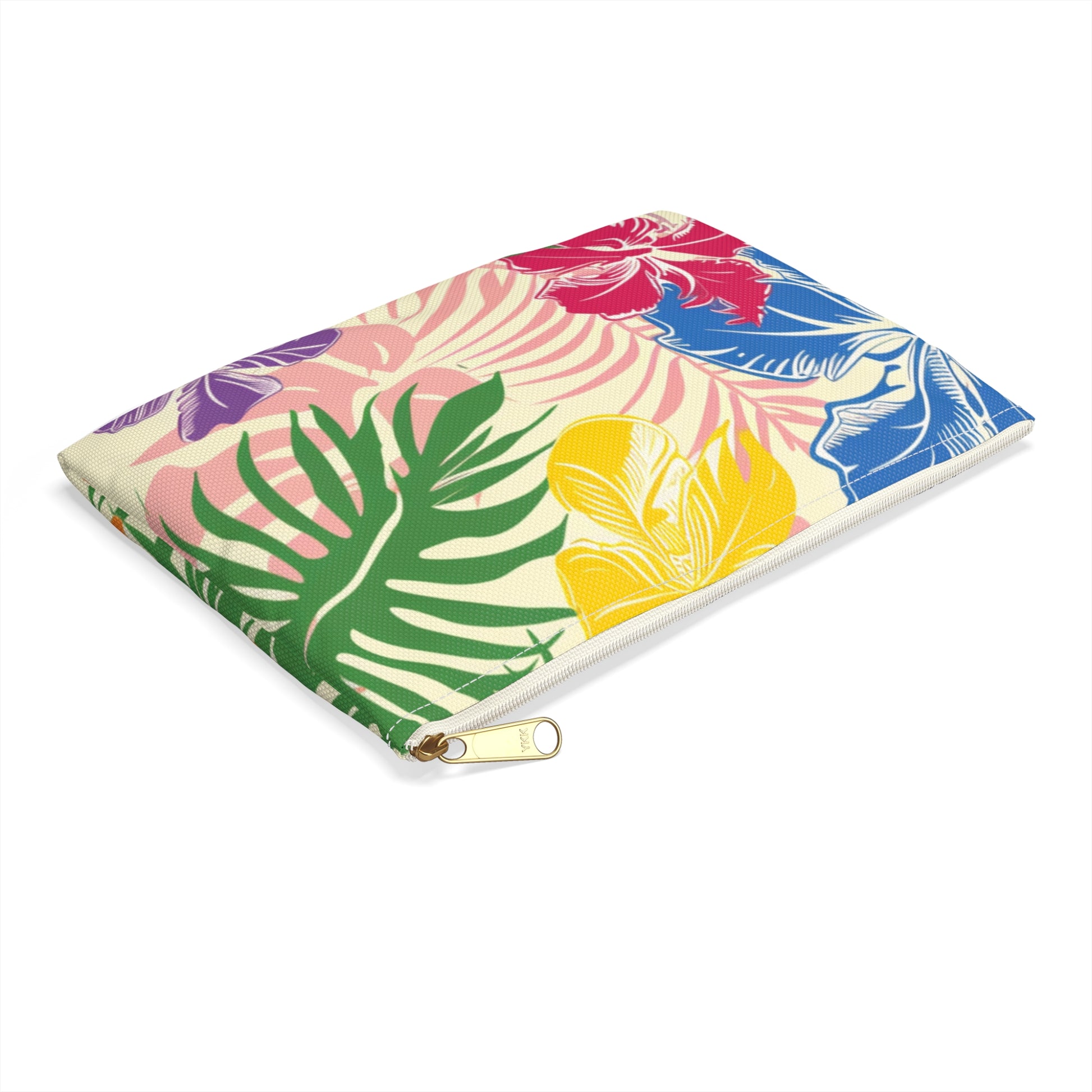 Blooming Tropical Flowers  Accessory Pouch, Artsulli - Art is Long, Life is Short, Bags, , , , , , , 