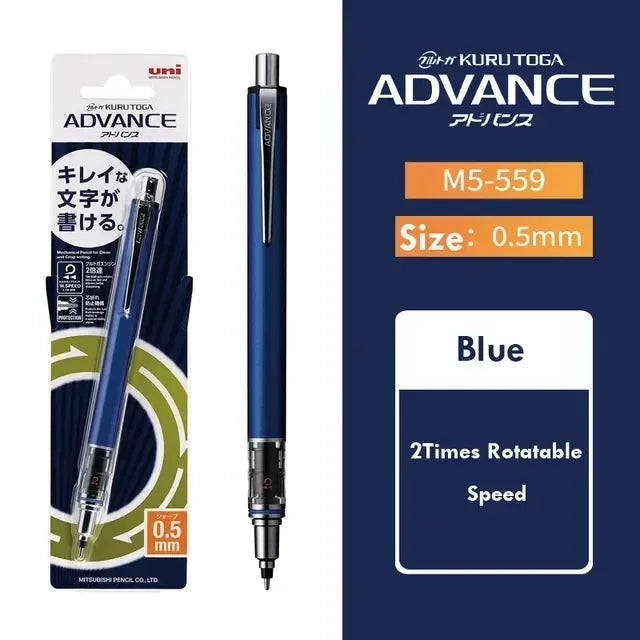 Buy The Best By Artsulli - Art is Long Life Short - Japan UNI KURA TOGA Mechanical Pencil 0.5mm Automatic Rotation Drawing Special M5-559