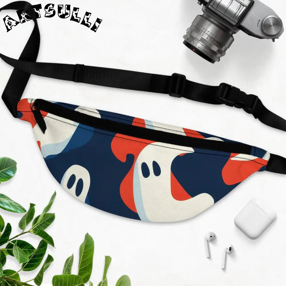 JAKKOUTTHEBXX Camo Ghosts Fanny Pack JAKKOUTTHEBXX Artsulli - Art