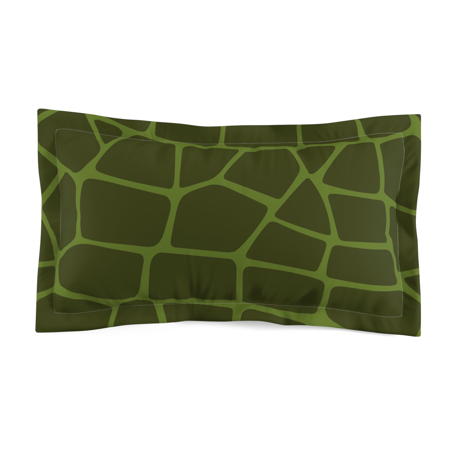 Giraffe Army Microfiber Pillow Sham, Artsulli - Art is Long, Life is Short, Home Decor, Size, King, , , , , 60074339382291