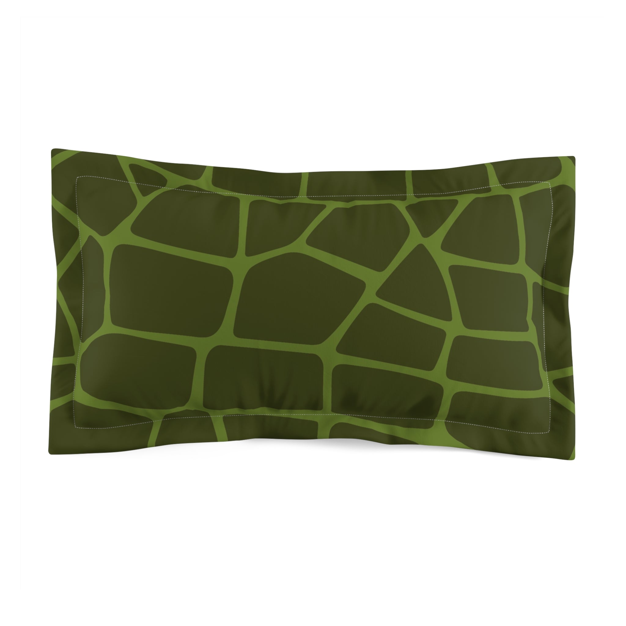 Giraffe Army Microfiber Pillow Sham, Artsulli - Art is Long, Life is Short, Home Decor, Size, King, , , , , 60074339382291