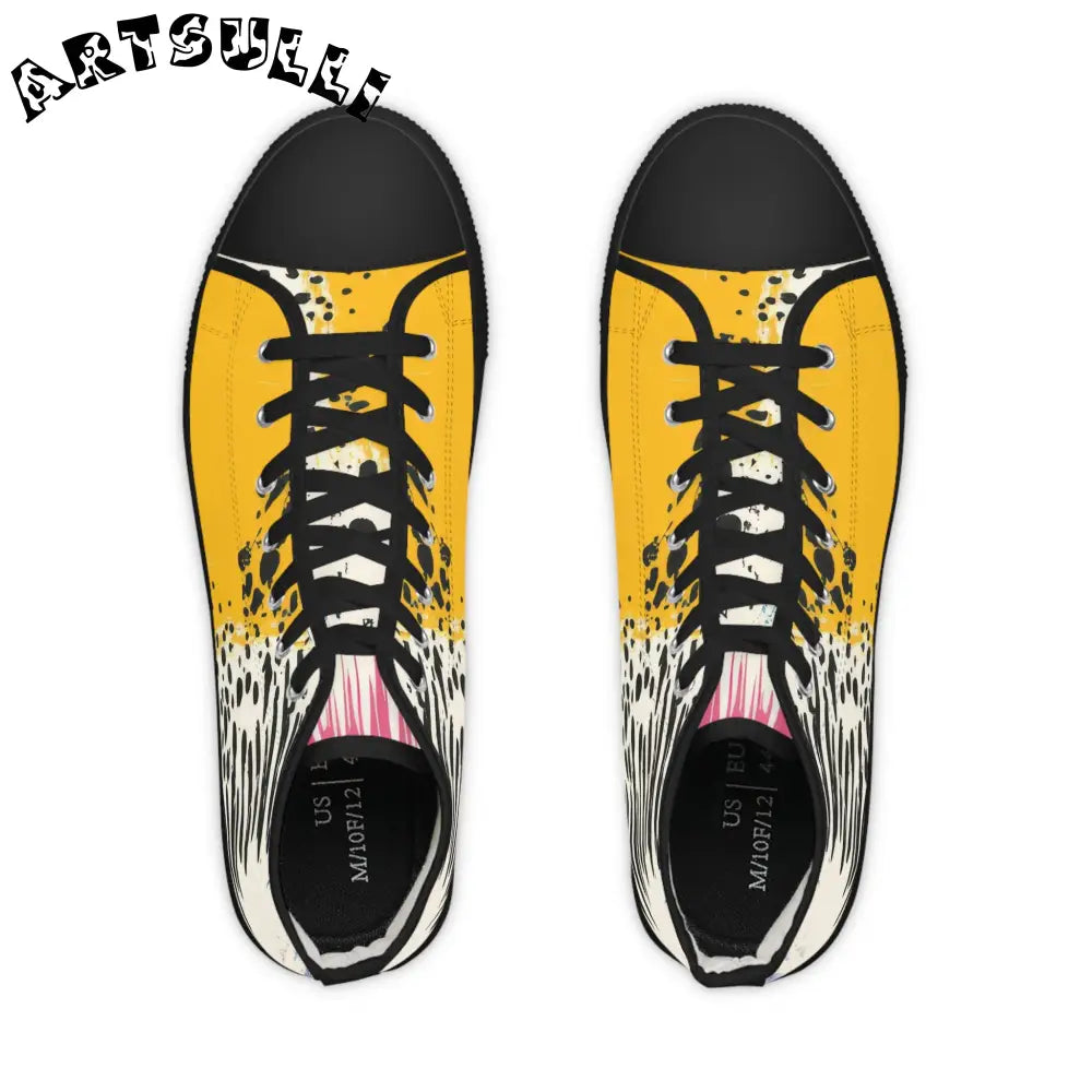 JAKKOUTTHEBXX Rae Zebra Rhapsody Men’s High Top Sneakers