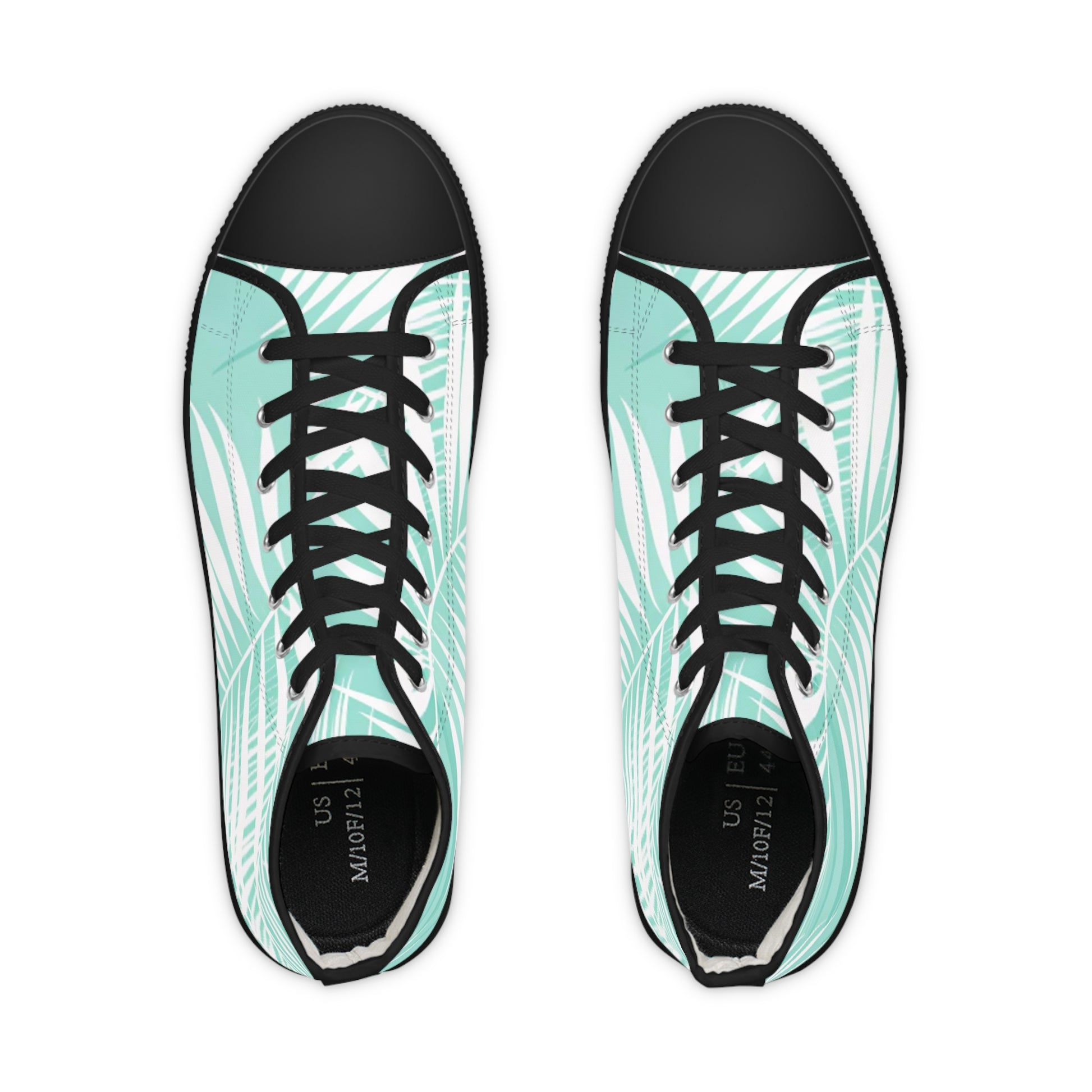 Versace Palm Men's High Top Sneakers, Artsulli - Art is Long, Life is Short, Shoes, , , , , , , 