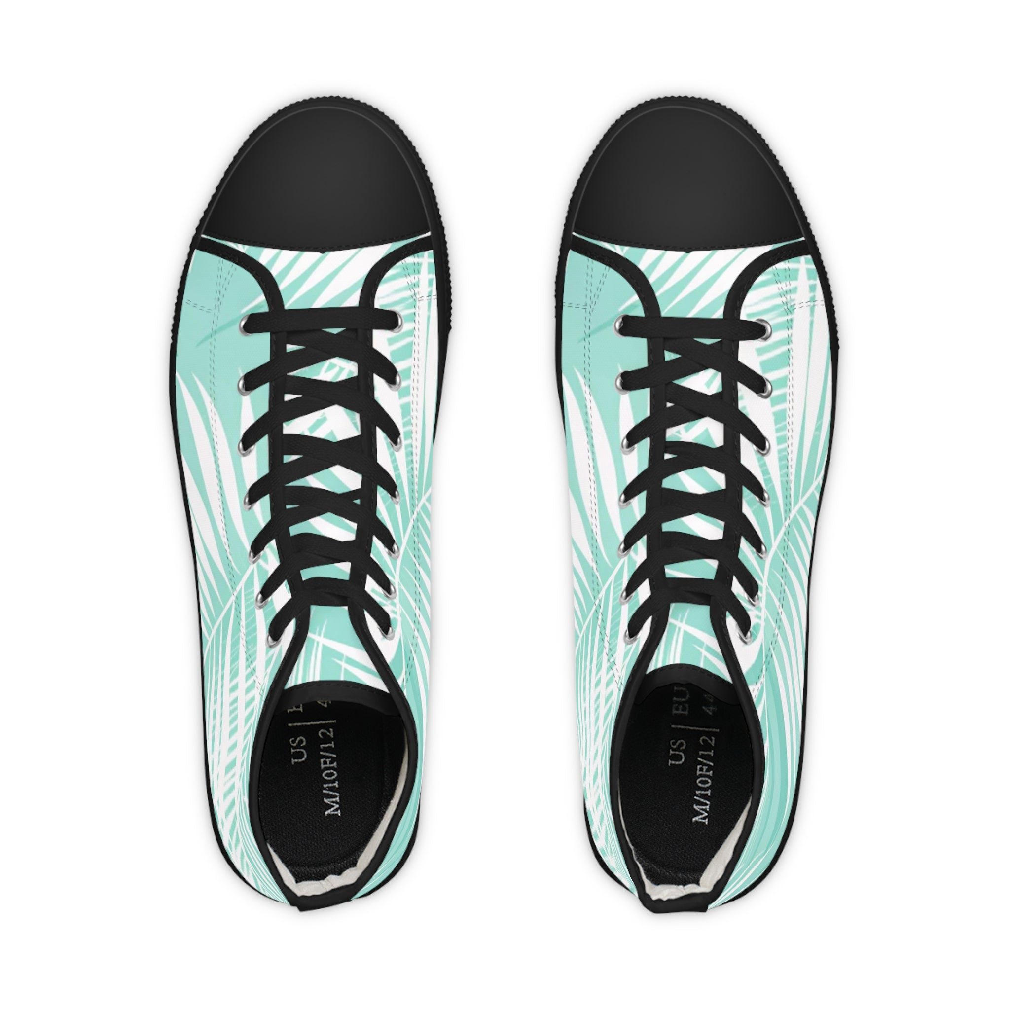Versace Palm Men's High Top Sneakers, Artsulli - Art is Long, Life is Short, Shoes, , , , , , , 