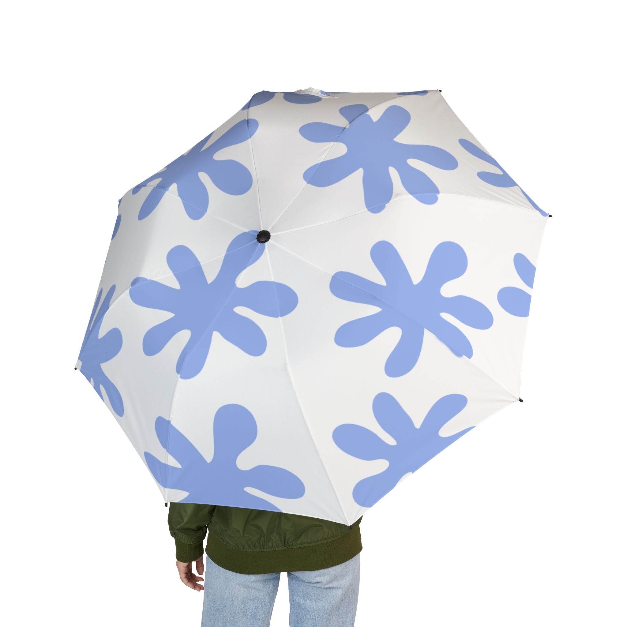Water Splash Semi-Automatic Foldable Umbrella, Artsulli - Art is Long, Life is Short, Accessories, , , , , , , 