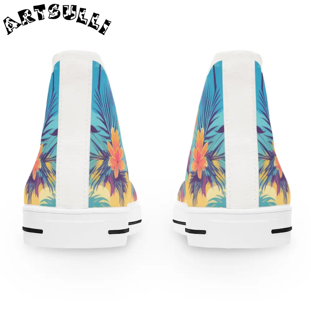 JAKKOUTTHEBXX Sunset Paradise Women’s High Top Sneakers