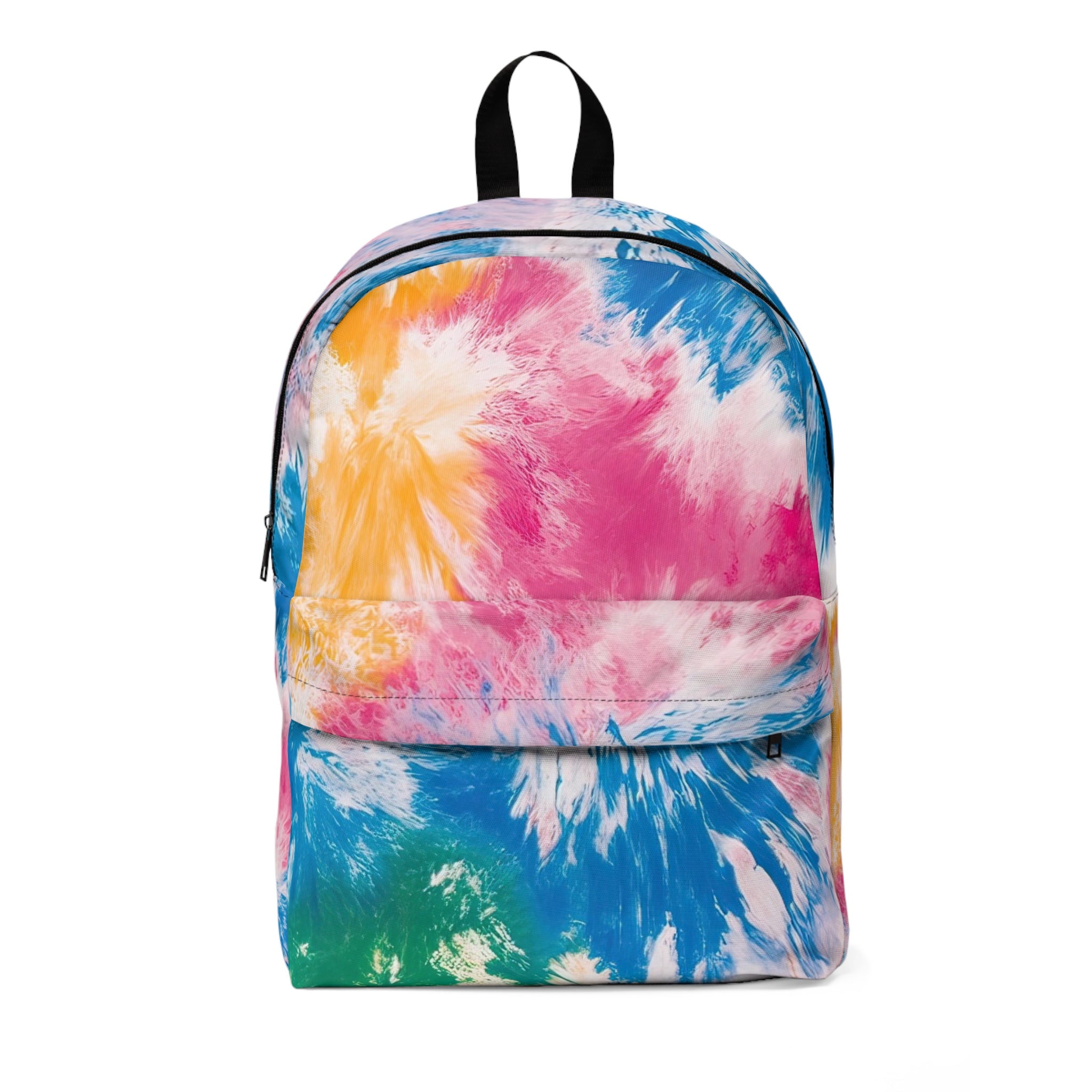 Tie Dye Splash Unisex Classic Backpack, Artsulli - Art is Long, Life is Short, Bags, Size, One size, , , , , 22718542885085955657