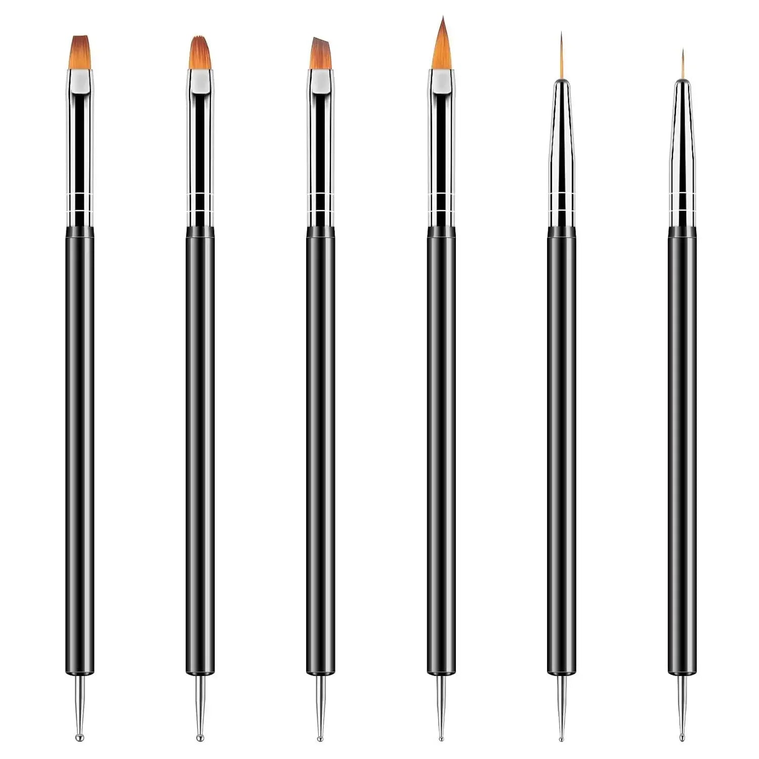 Buy The Best By Artsulli - Art is Long Life Short - LINMANDA 31/6Pcs Nail Brushes Tool Set Dotting Tools for Lines Drawing Pen Gel Polish
