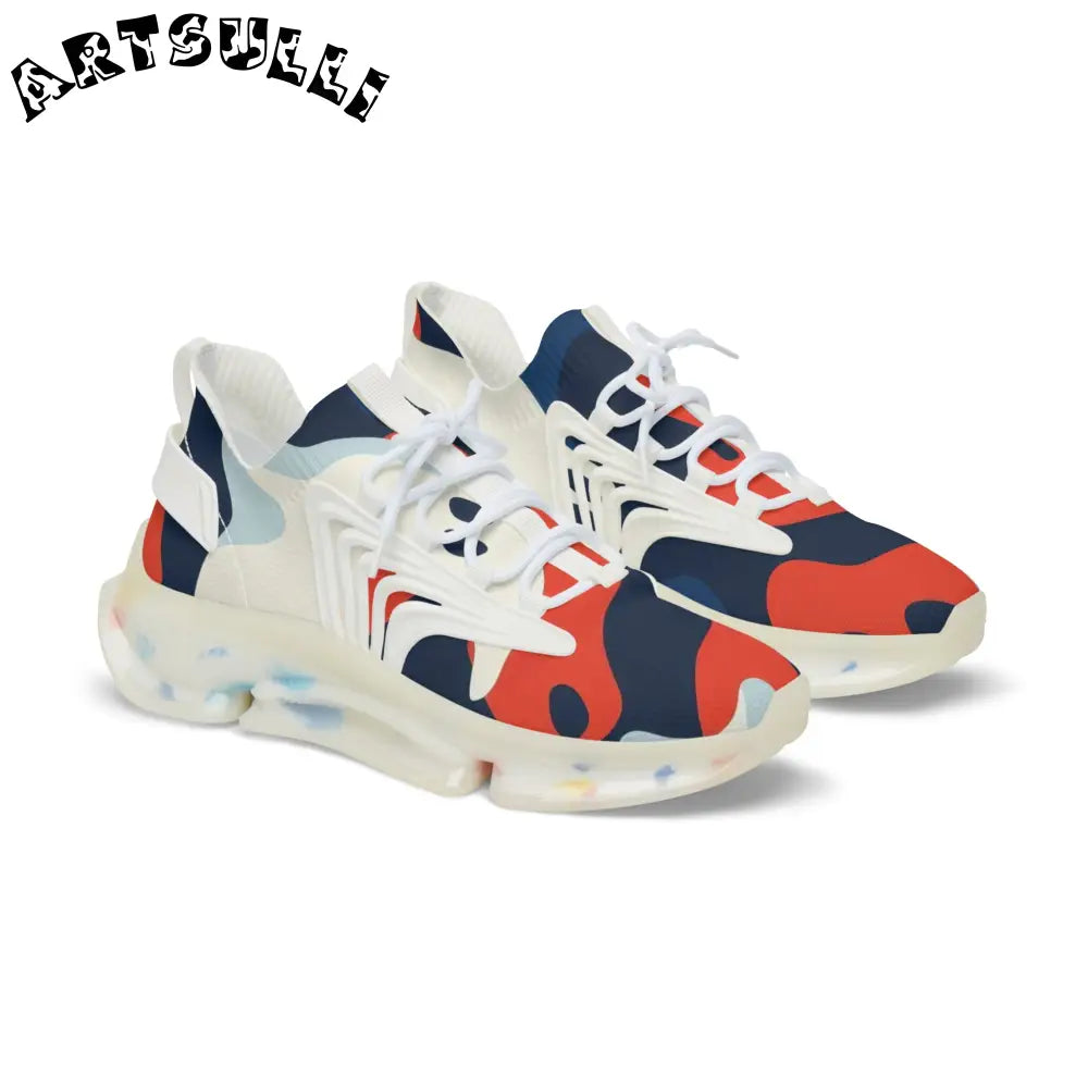 JAKKOUTTHEBXX Camo Ghosts Men’s Mesh Sneakers JAKKOUTTHEBXX Artsulli