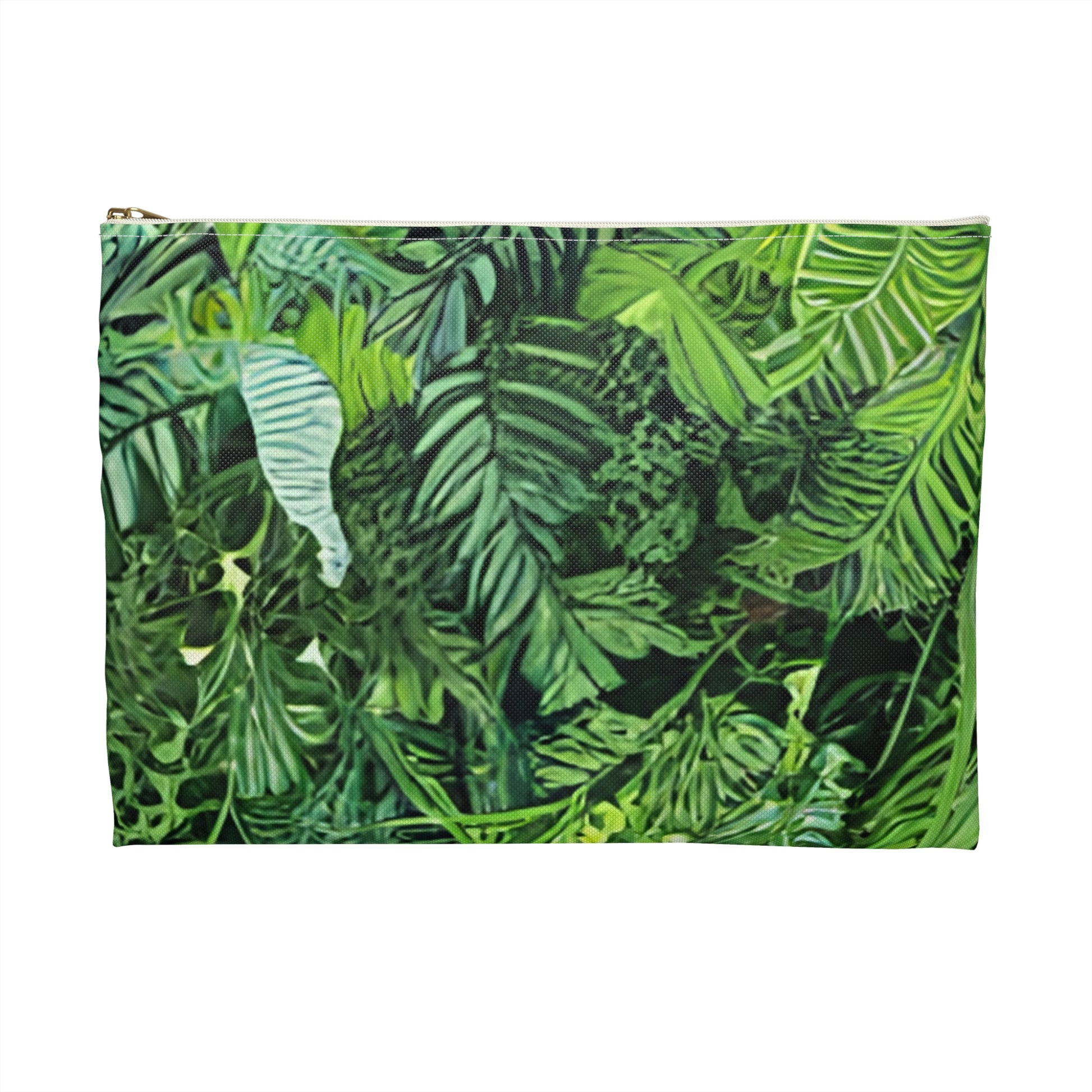 Jungle Zebra Art Accessory Pouch, Artsulli - Art is Long, Life is Short, Bags, , , , , , , 