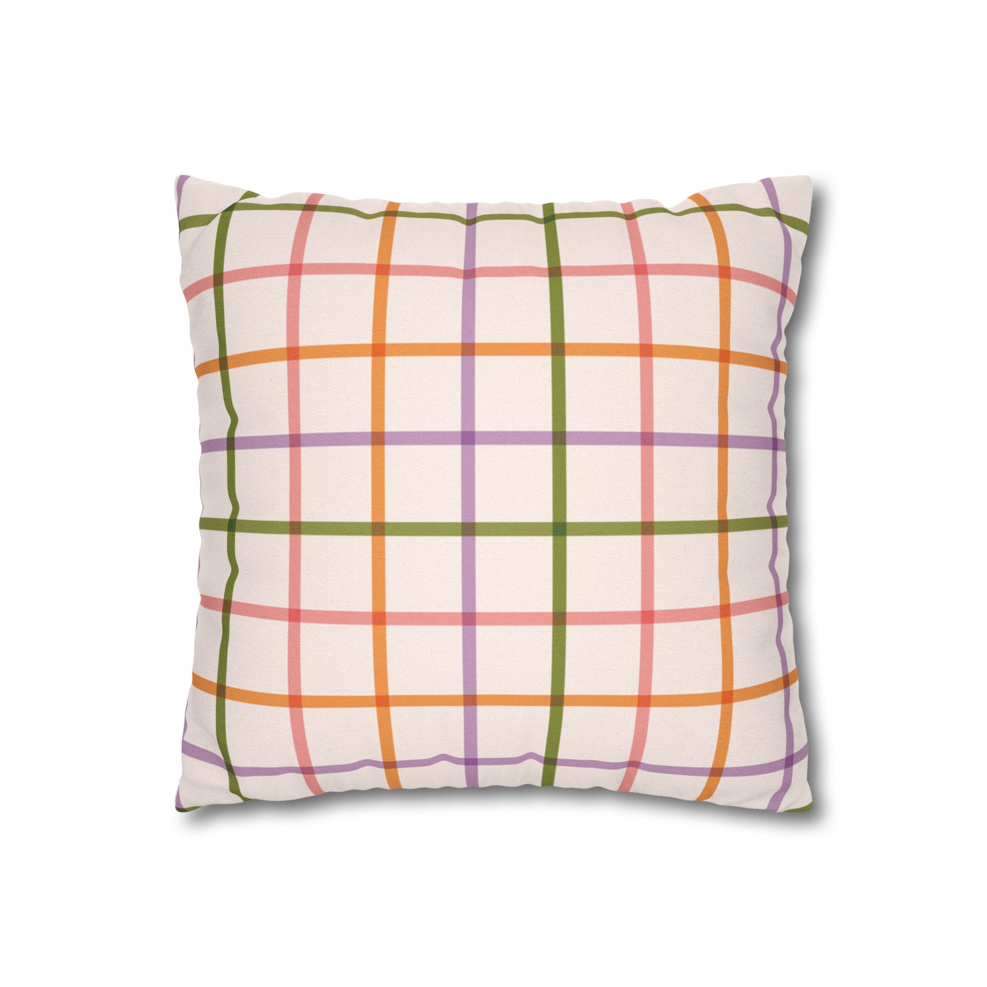 Spun Polyester Square Pillowcase, Artsulli - Art is Long, Life is Short, Home Decor, , , , , , , 